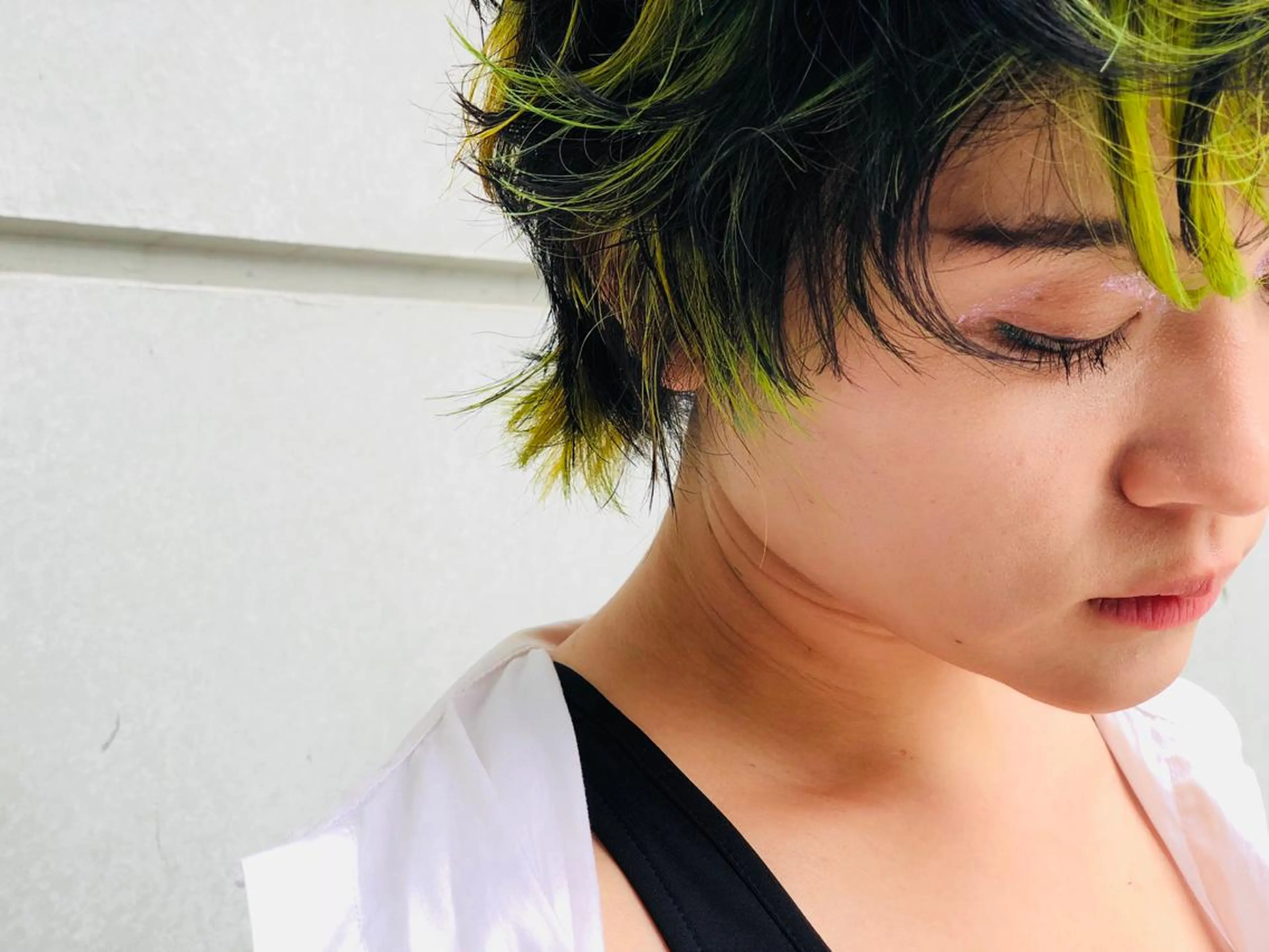 ショート カラー パーマ kawabe maikoのヘアスタイル