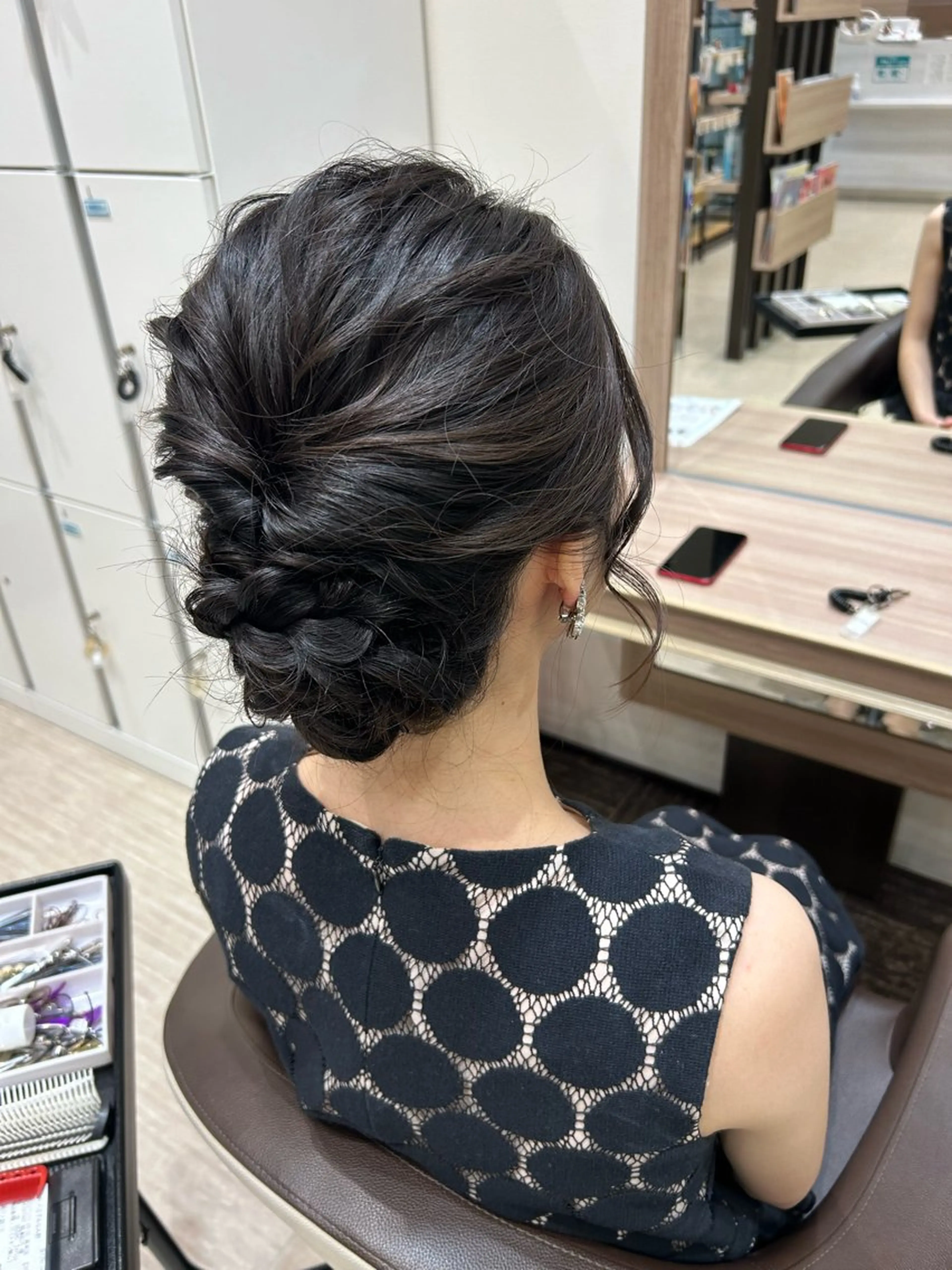 🕊️🤍ヘアセット🕊️（結婚式、パーティー、ライブなどのイベントに🫧）の写真