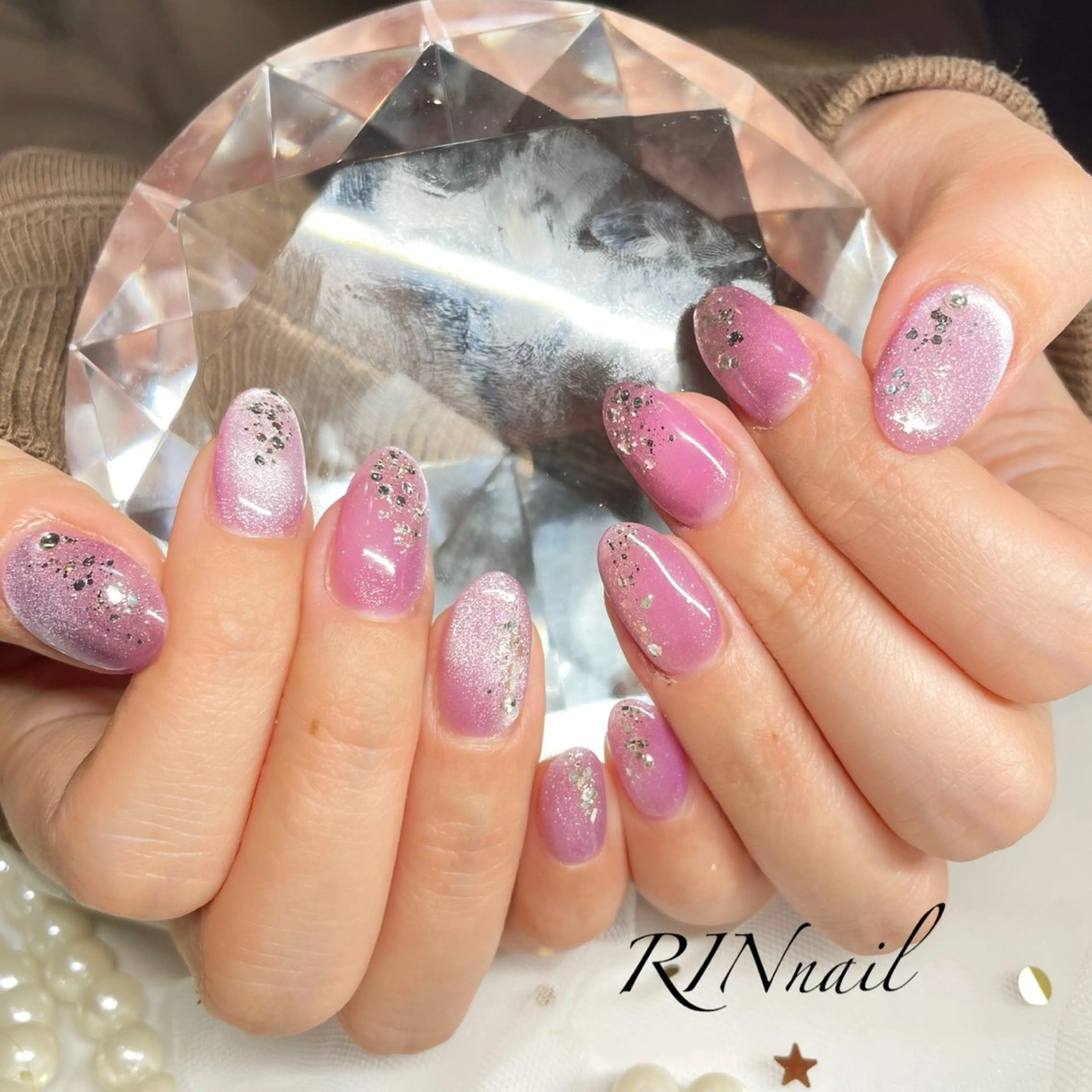 ネイル ハンドネイル RIN HOMEnailのネイルデザイン
