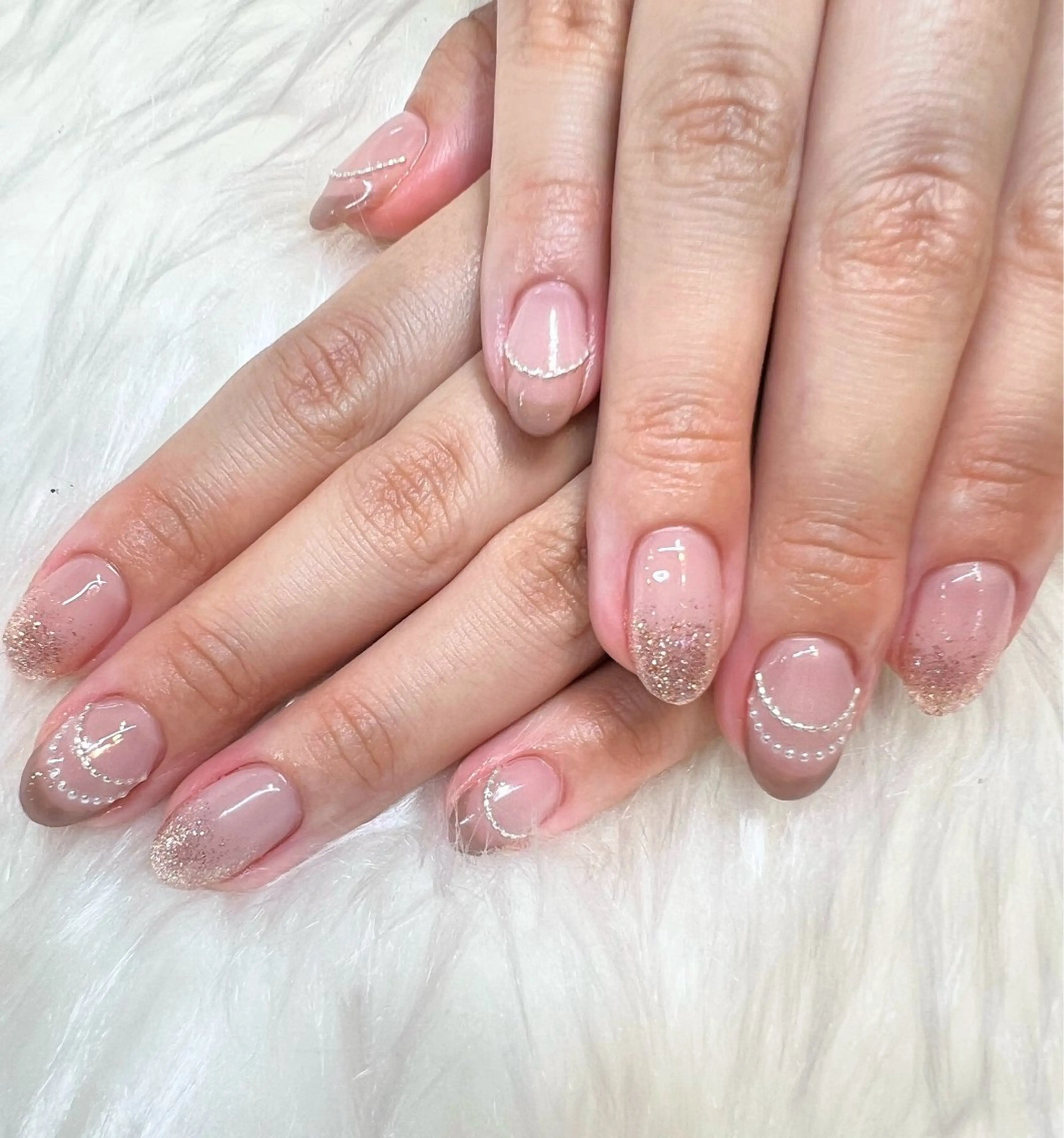 ネイル ハンドネイル glow_ nailのネイルデザイン