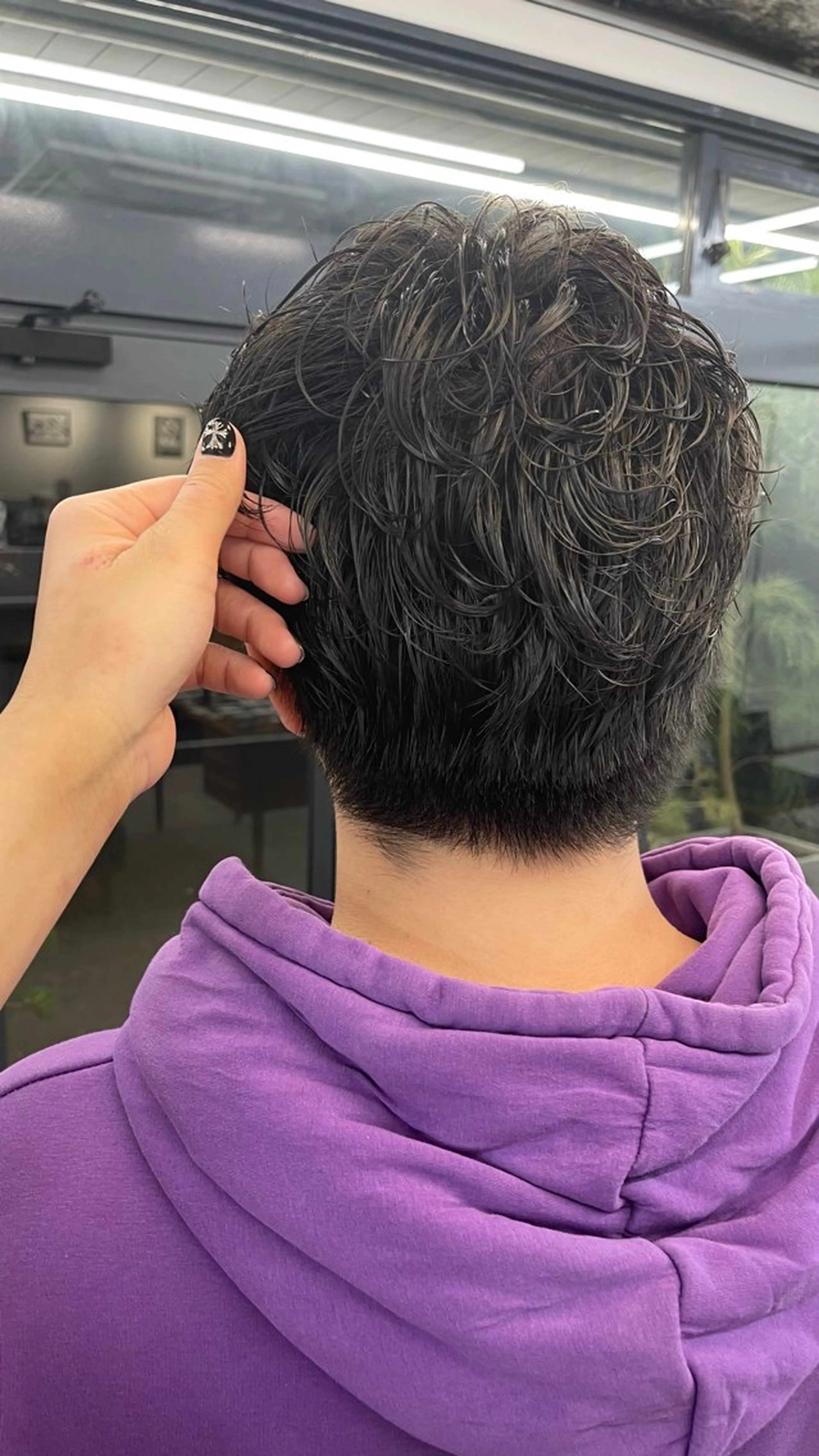 パーマ Elme所属・デビュー前割引中🔥 平口はのんのヘアスタイル