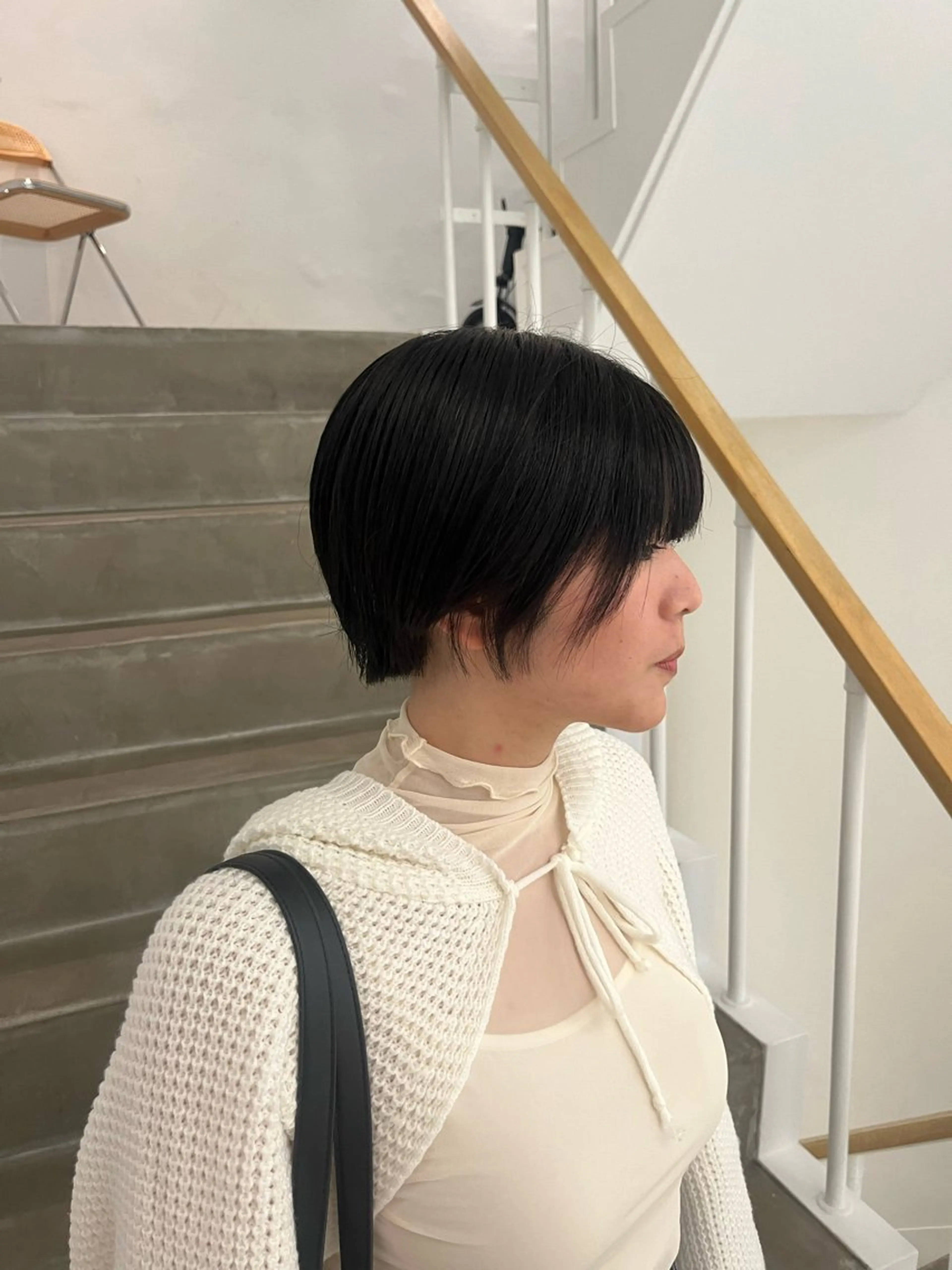 ショート e･n･u烏丸所属・やまのうち もえのヘアスタイル