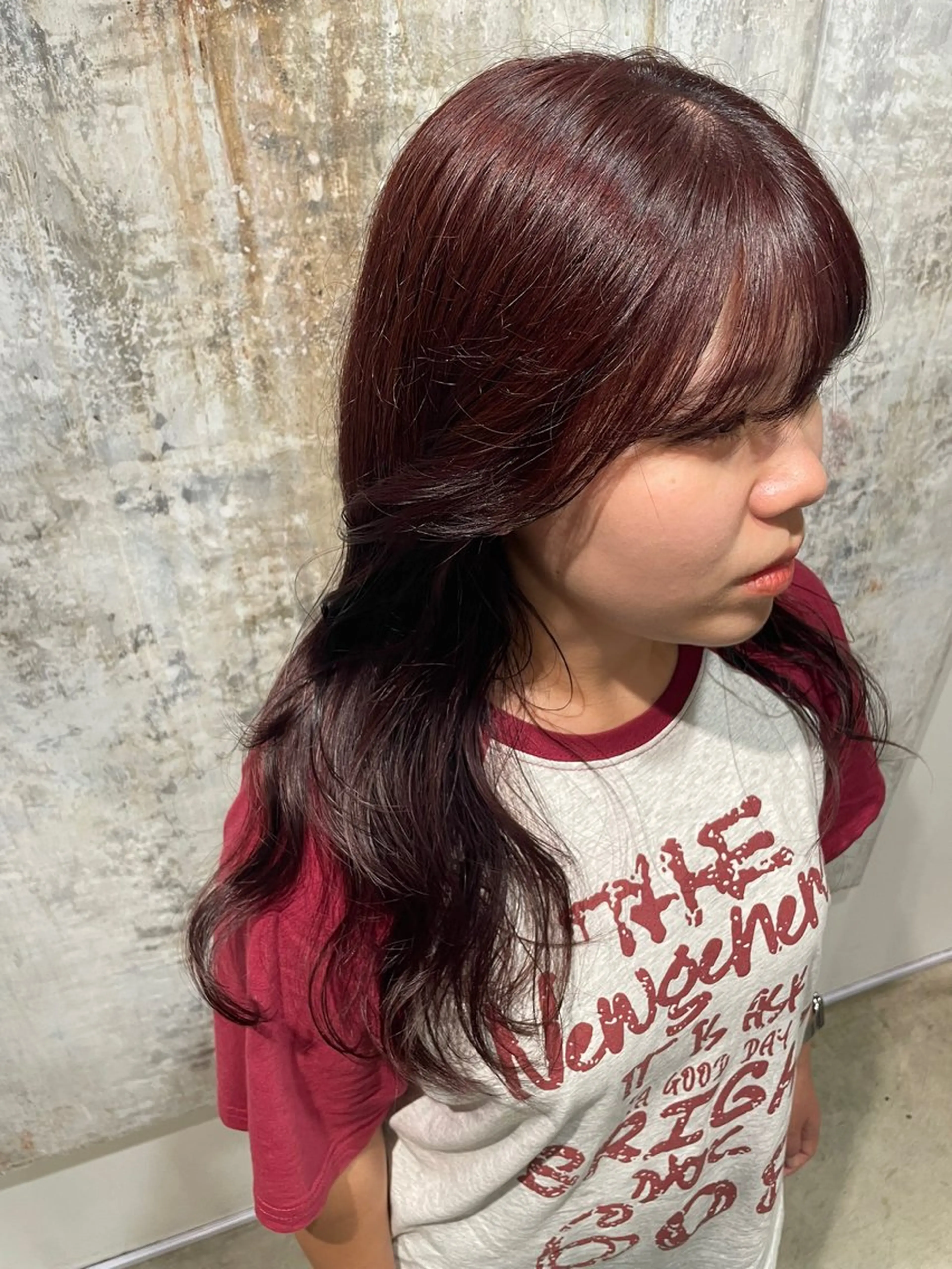 セミロング 【お洒落パーマ】 Elme　肥塚康汰郎のヘアスタイル