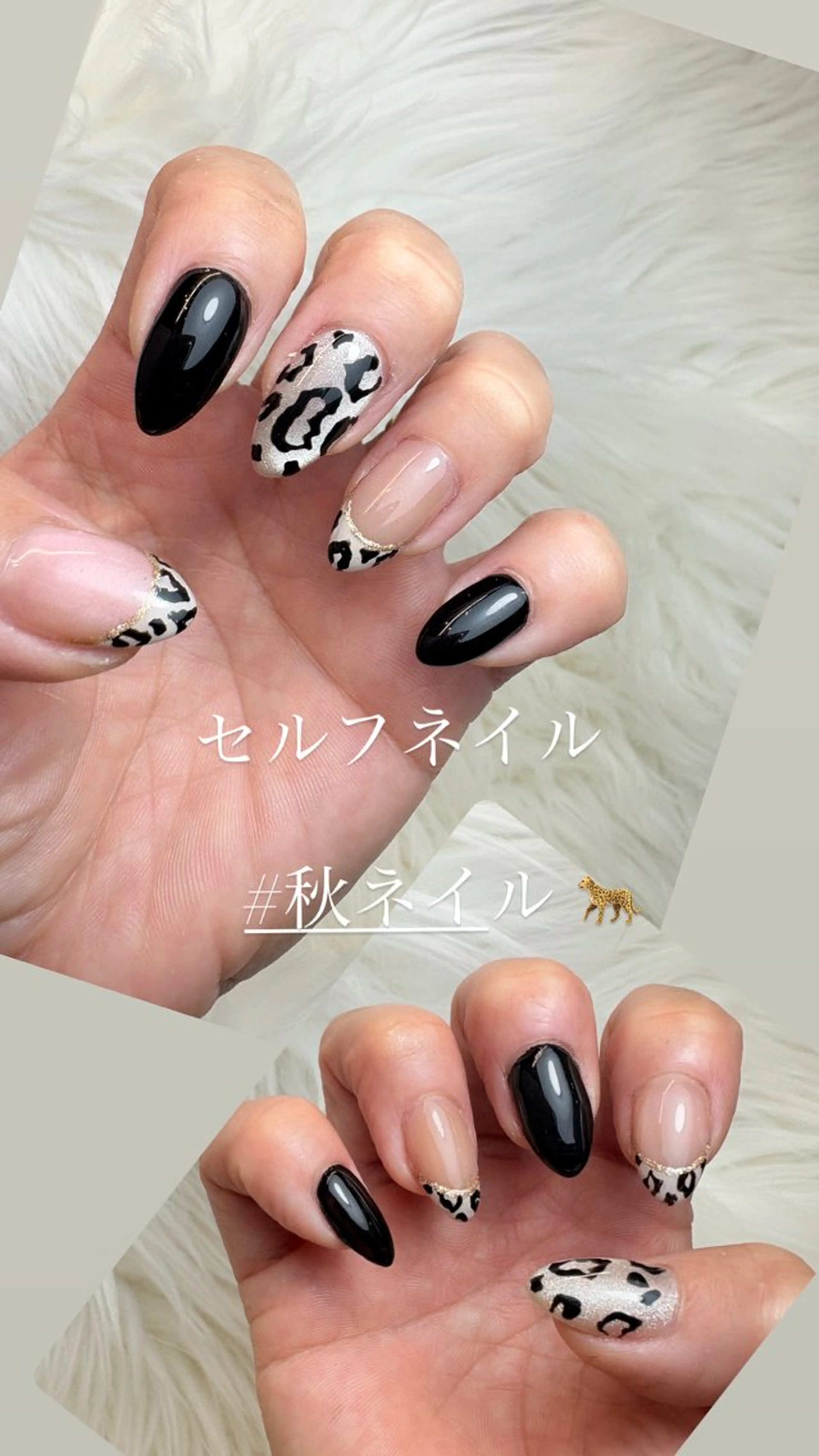 ネイル アニマル柄 ハンドネイル Nail ameria megu所属・ameria meguのネイルデザイン