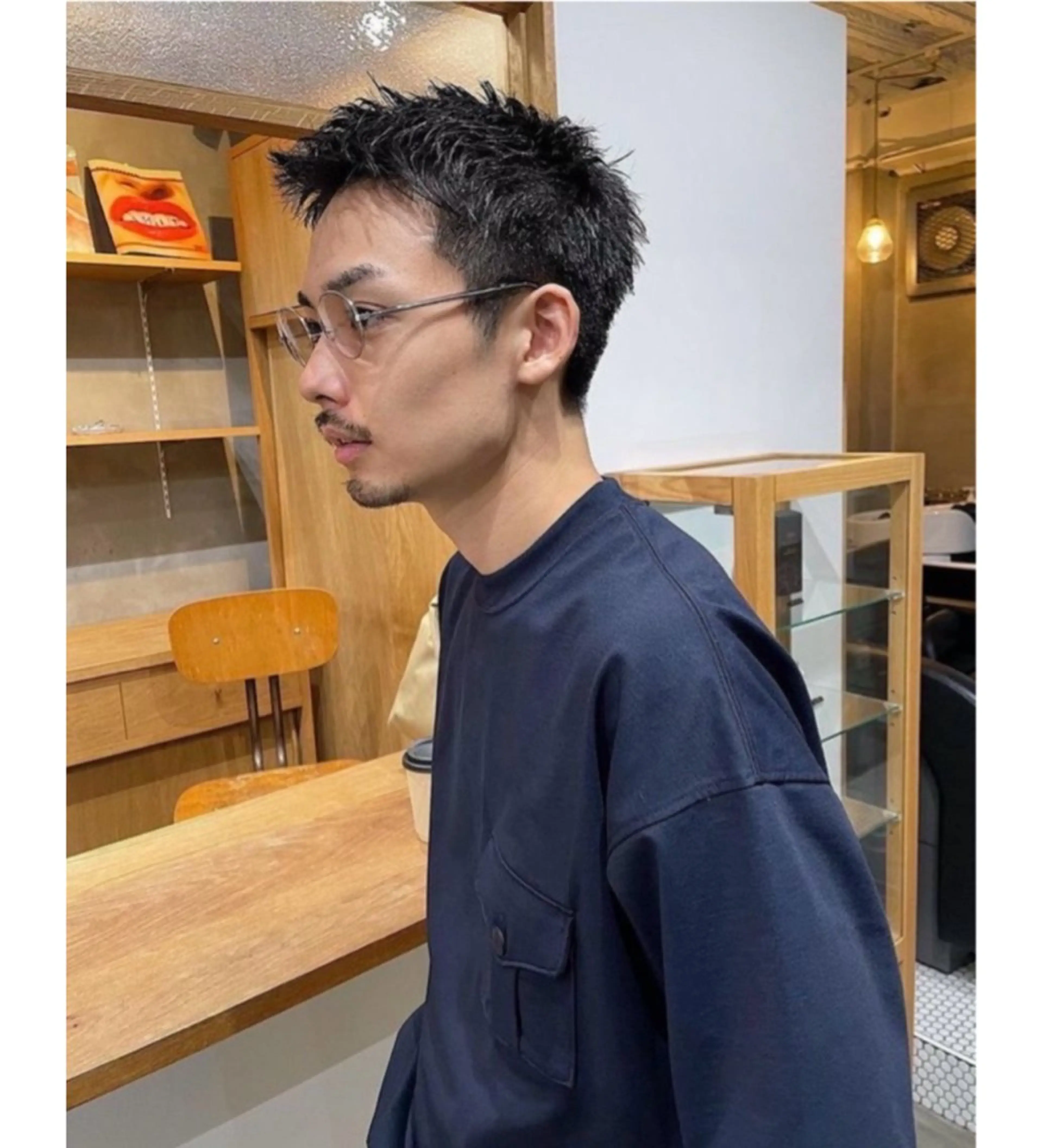 10/17 8:30​〜​すぐ予約🉑✂️メンズショート　カット　✂️ 刈り上げありの写真