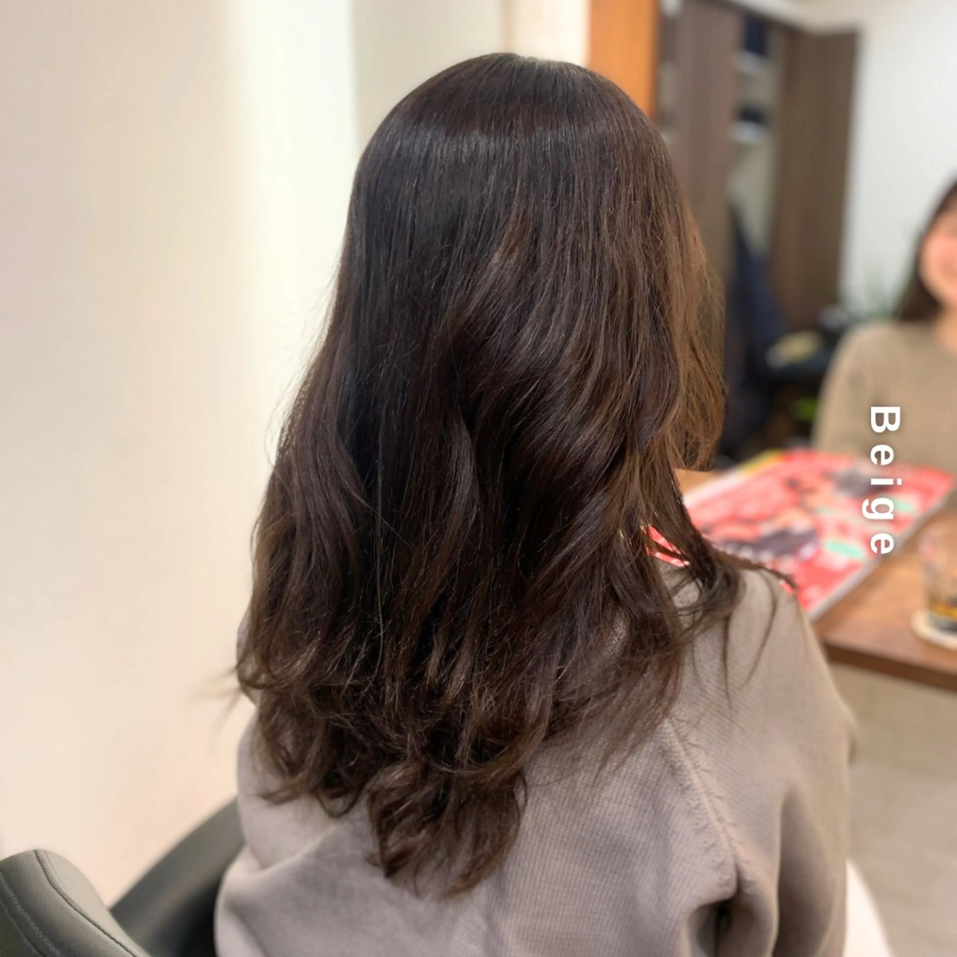 ロング カラー ベージュカラー ヘアカラー トリートメント ヘアセット Hair&Make newer所属・しんのすけ /カラーモデル募集のヘアスタイル