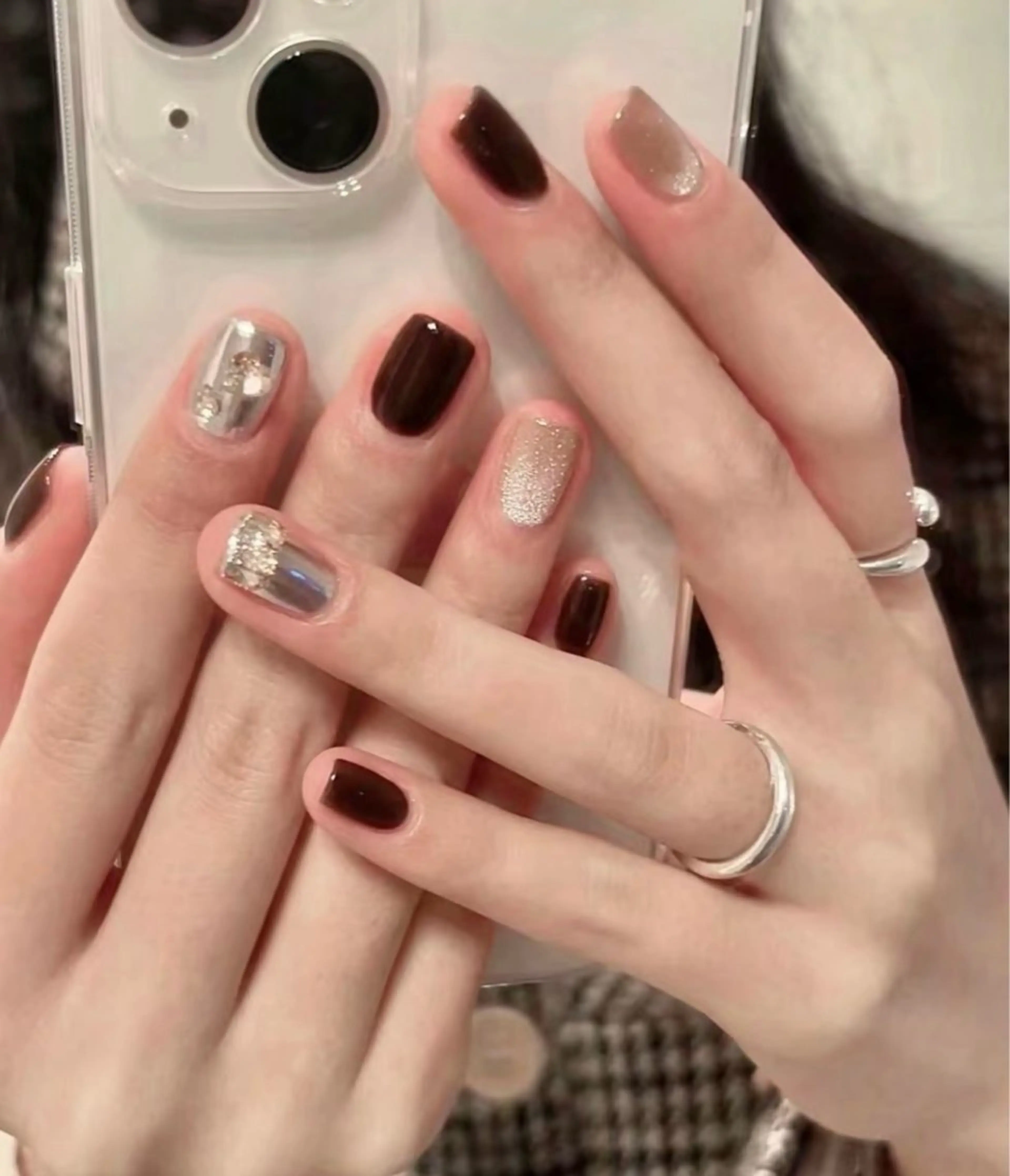 ネイル 💅パッマ ネイル AOIのマツエク・マツパデザイン