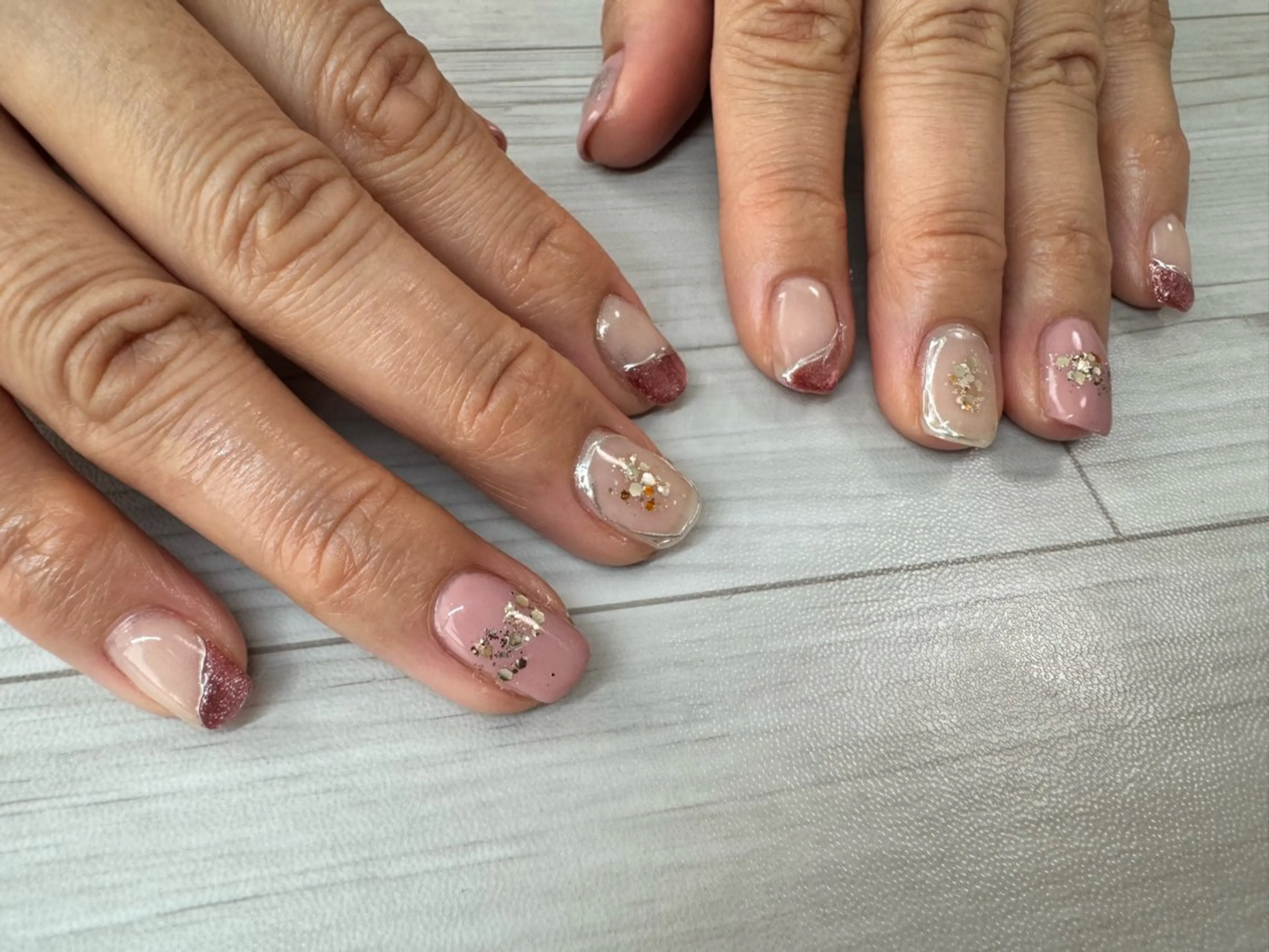 ネイル 春ネイル ハンドネイル N.plus NaiLのネイルデザイン