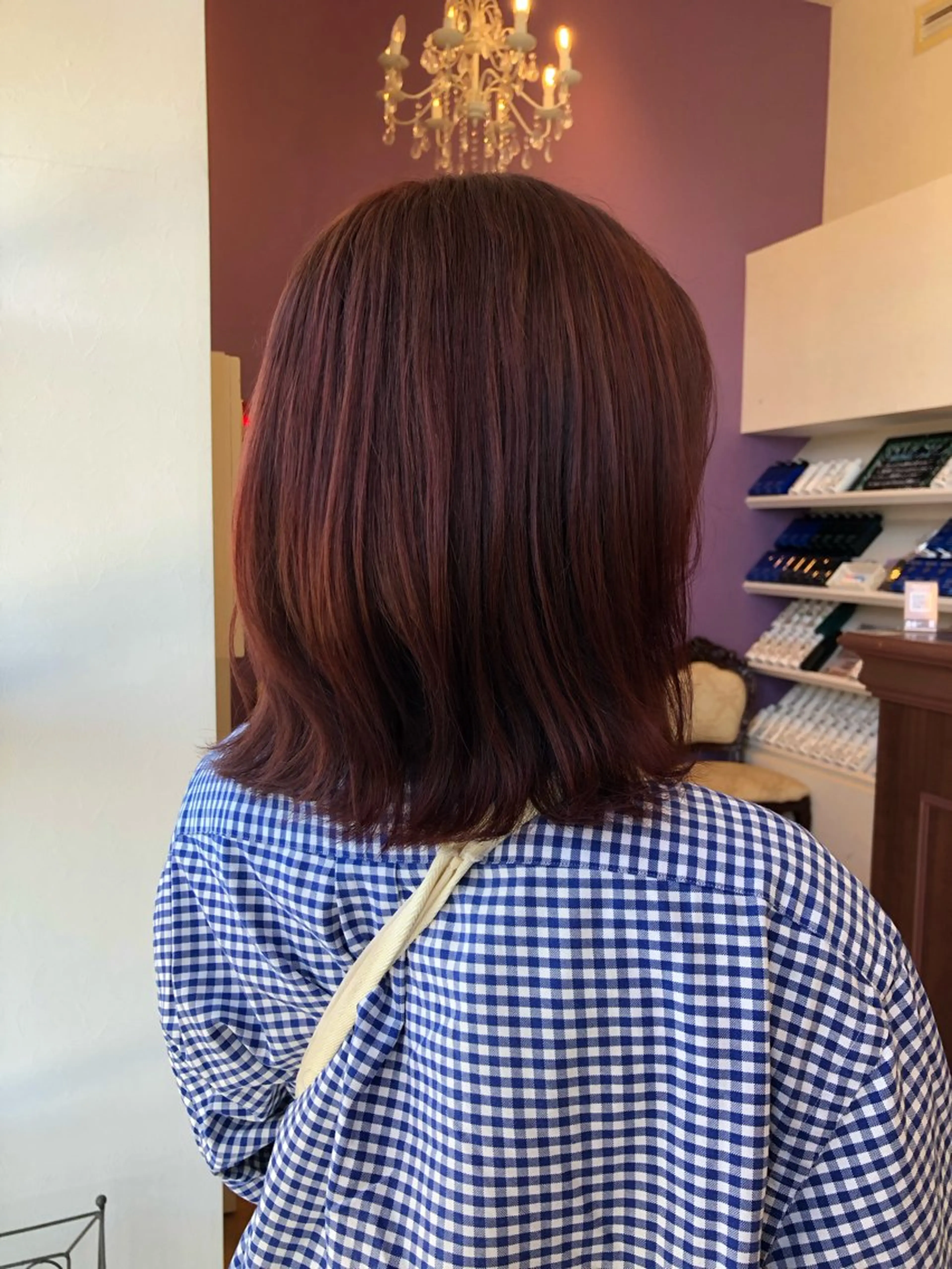 カラー ヘアカラー トリートメント 今中 紗英のヘアスタイル