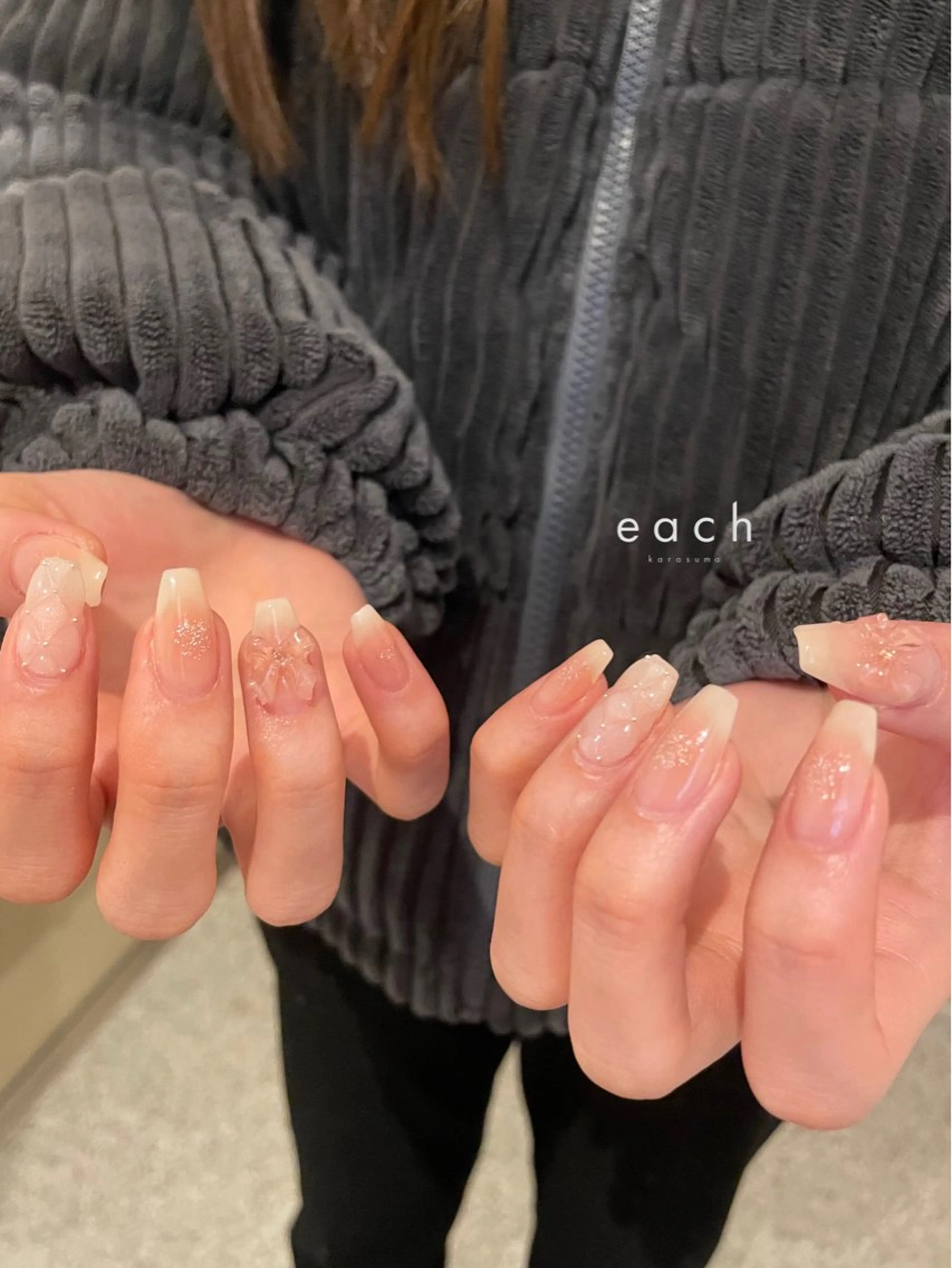 ネイル ハンドネイル each lucaのネイルデザイン