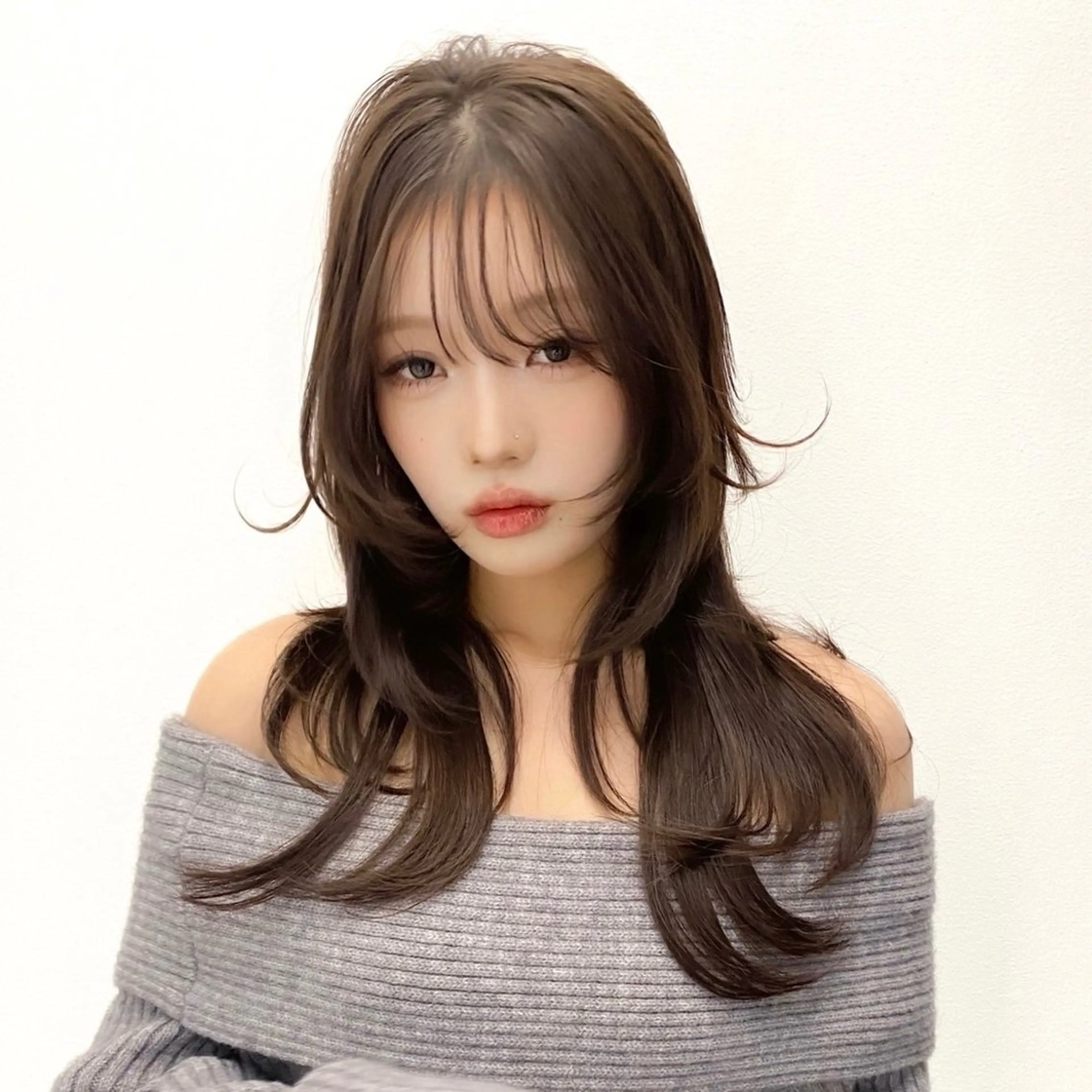 ロング レイヤーカット/ 堺 健人のヘアスタイル