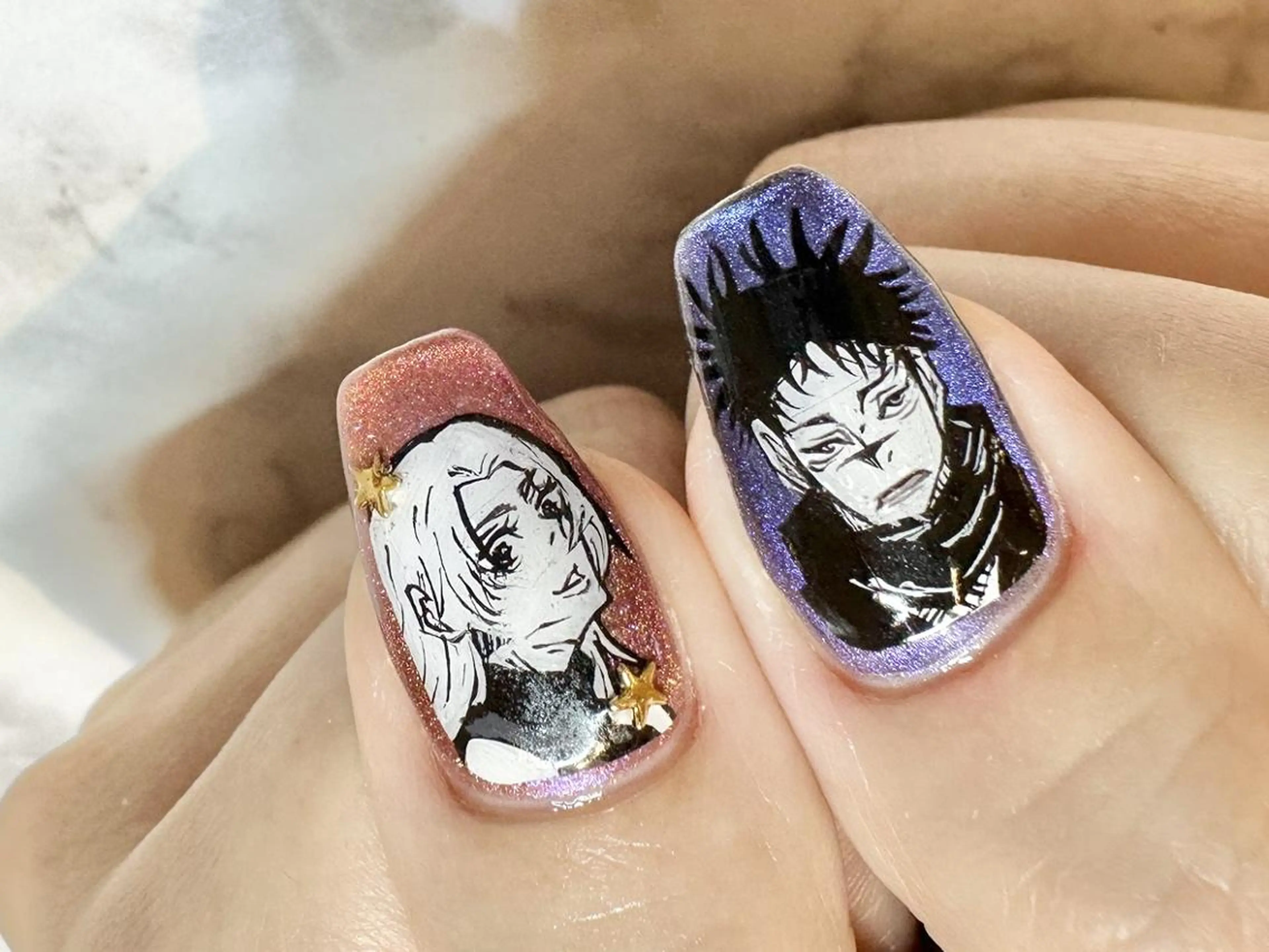 ネイル ハンドネイル Bianca名駅 🪼店長sagawaのネイルデザイン