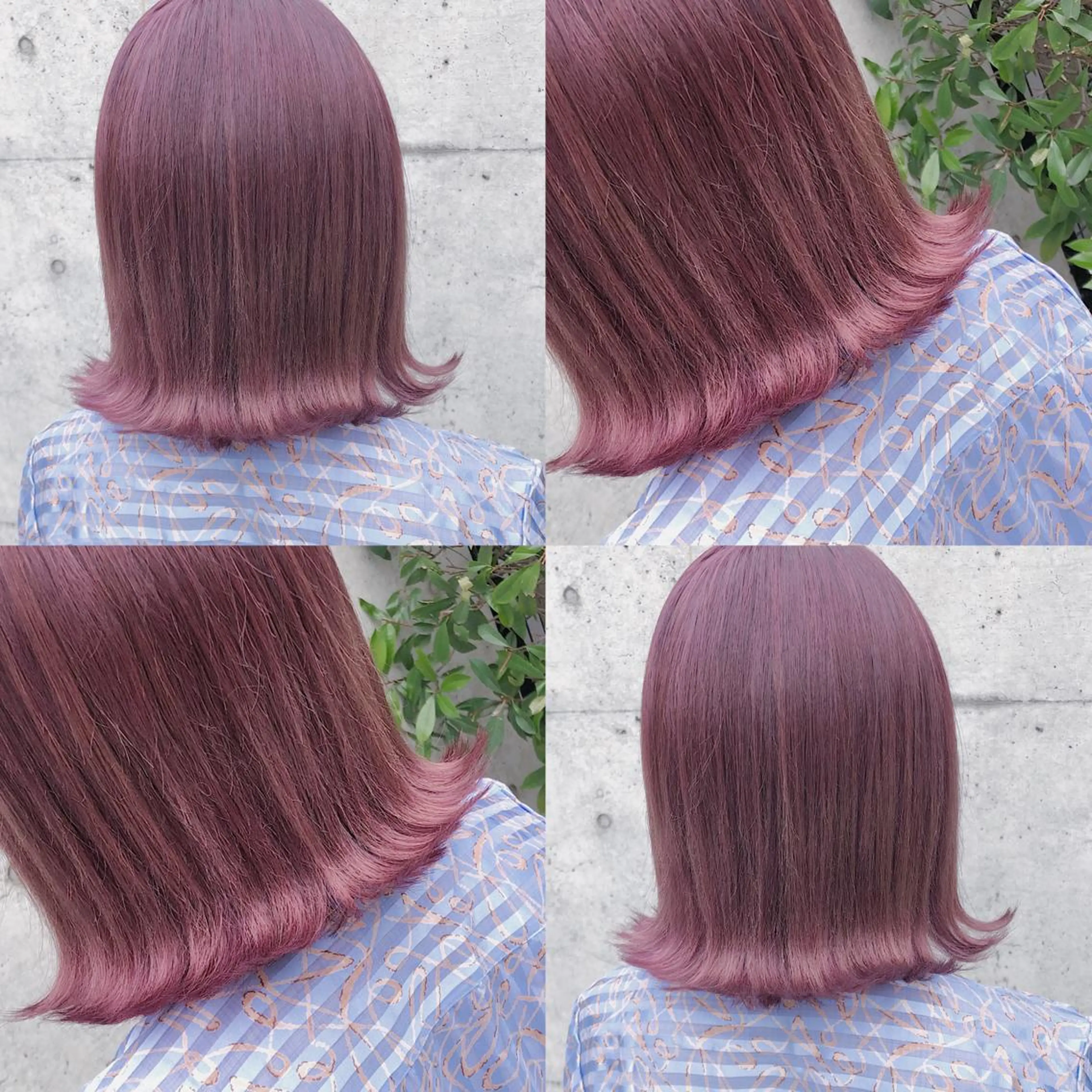 ショート カラー ヘアアレンジ メンズ キッズ ヘアカラー トリートメント 💟Chloe原宿店 🩶ハイトーンのヘアスタイル