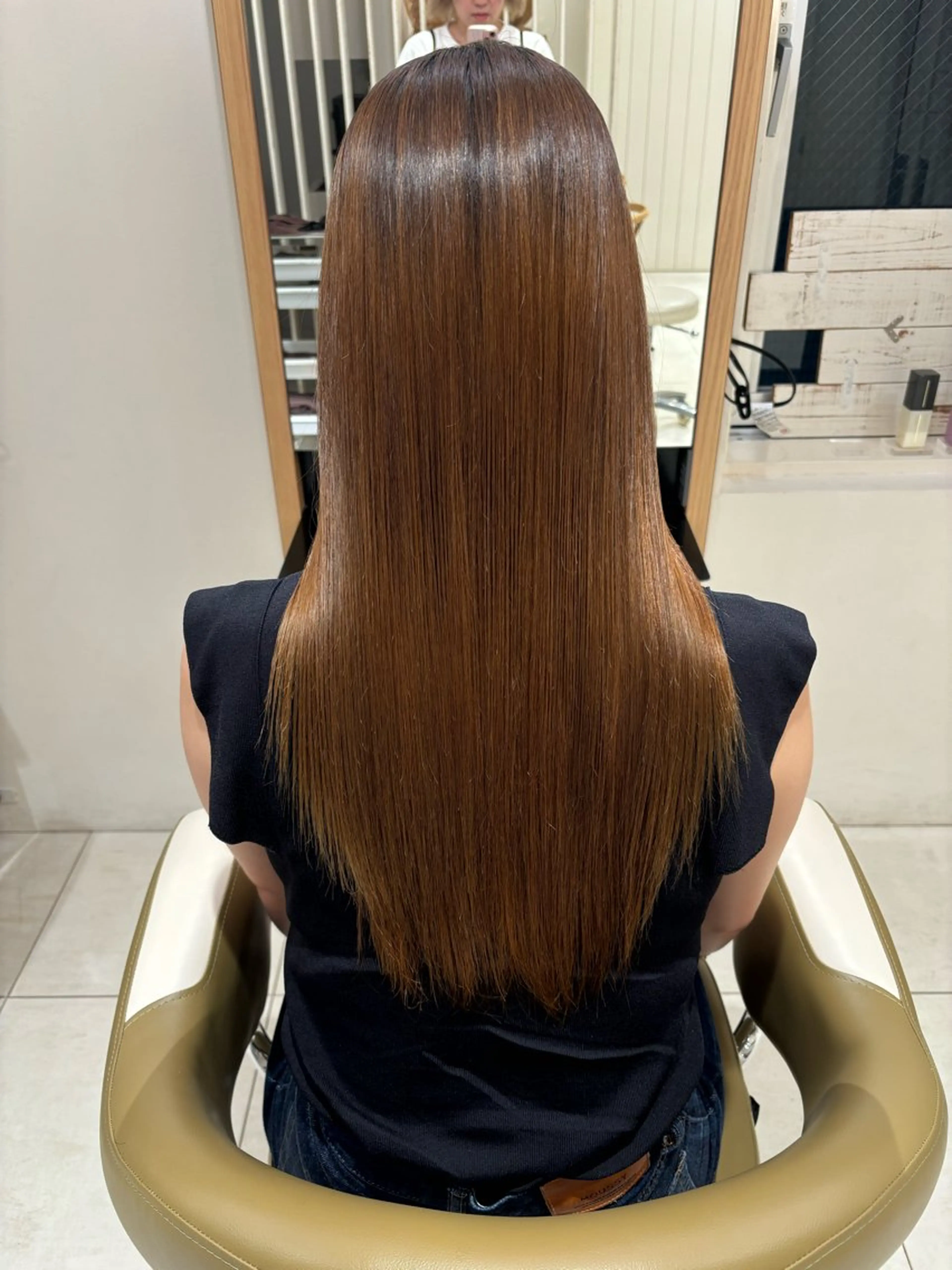 ロング 艶髪🫧‪🎀 岡由紀乃のヘアスタイル