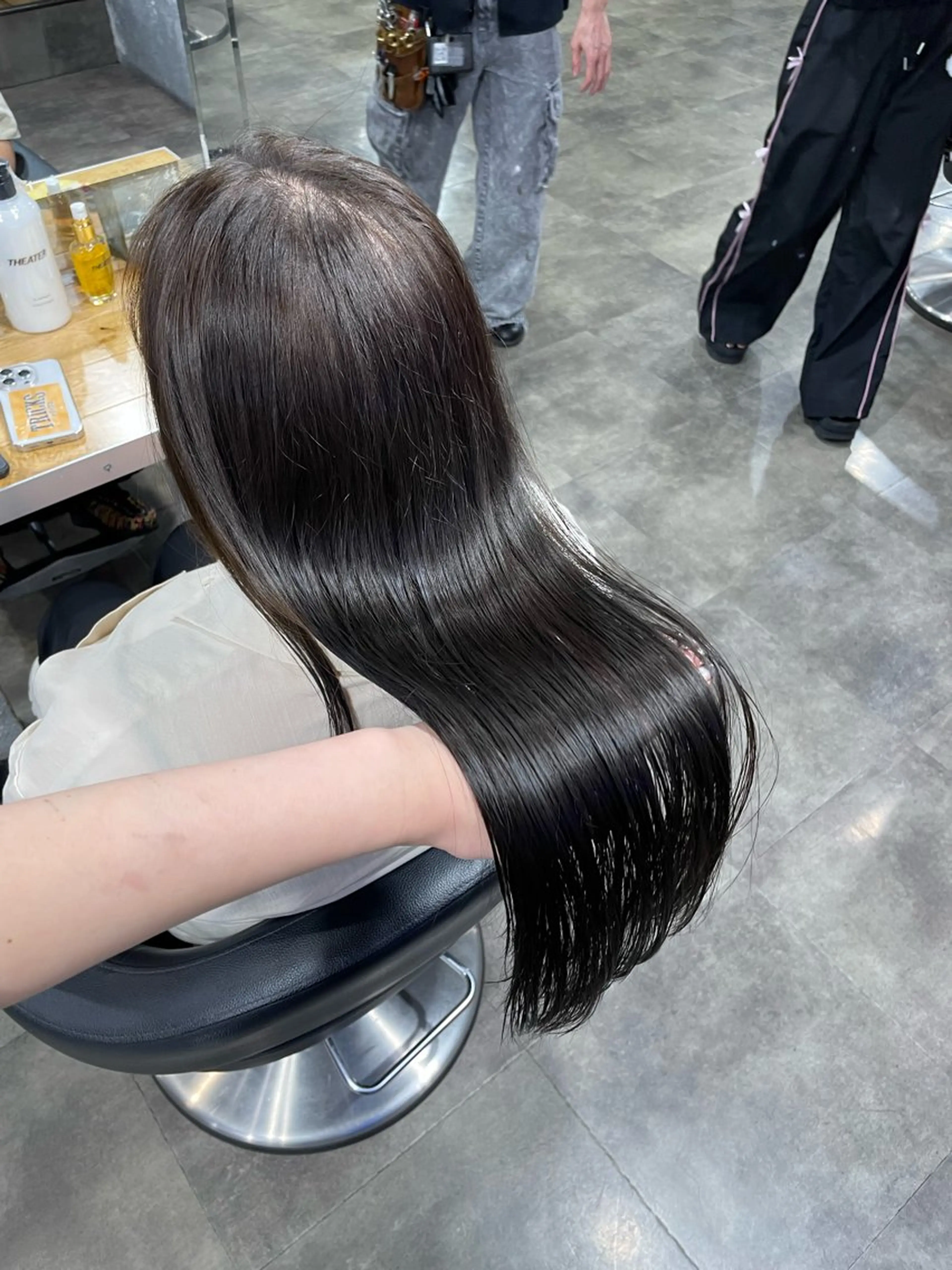 ロング 🤍ベージュ/透明感 韓国ヘア/まりん🤍のヘアスタイル