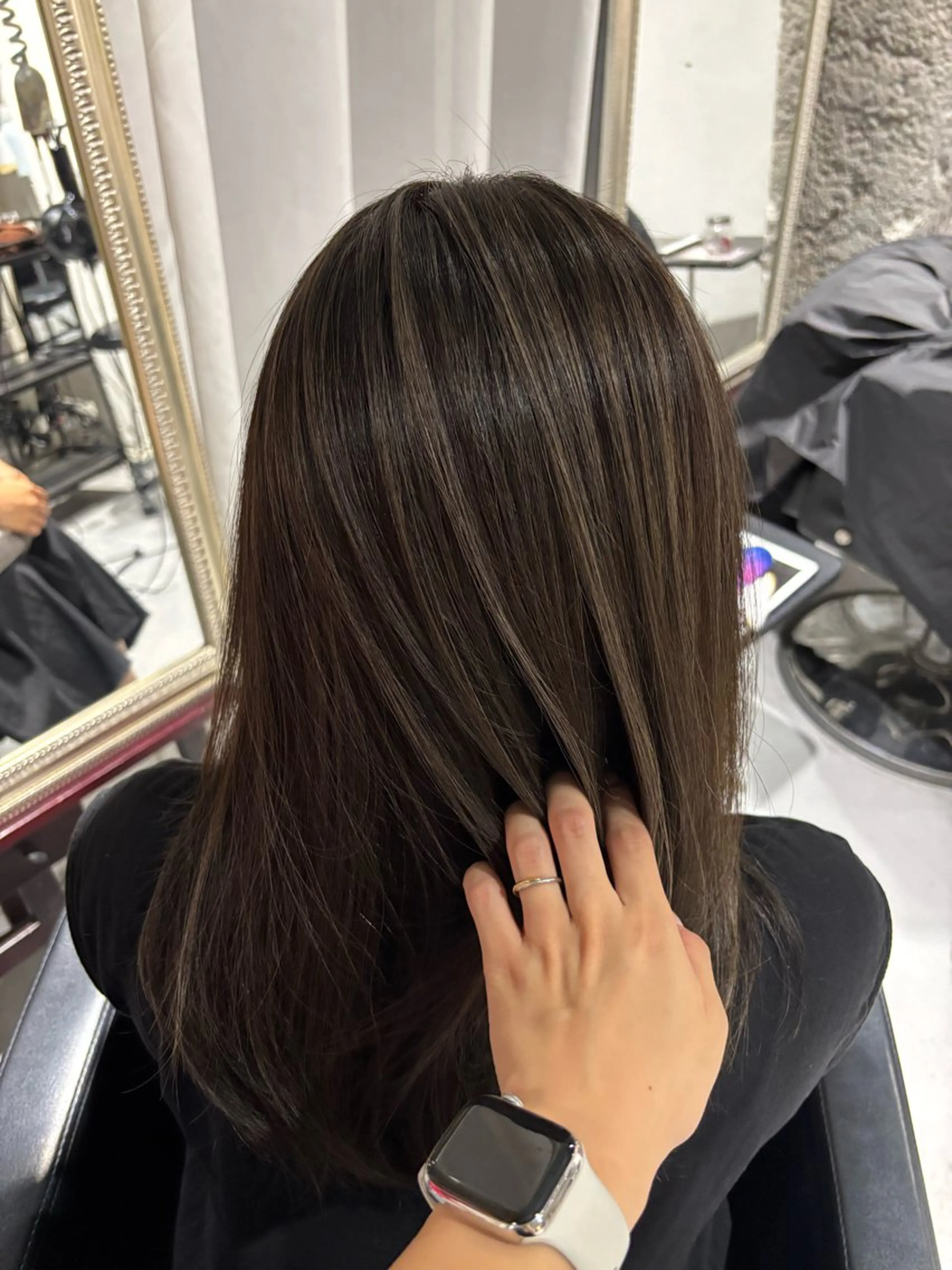 ロング ハイライト カット ヘアカラー トリートメント inc新小岩北口店 🫧Nichikaのヘアスタイル