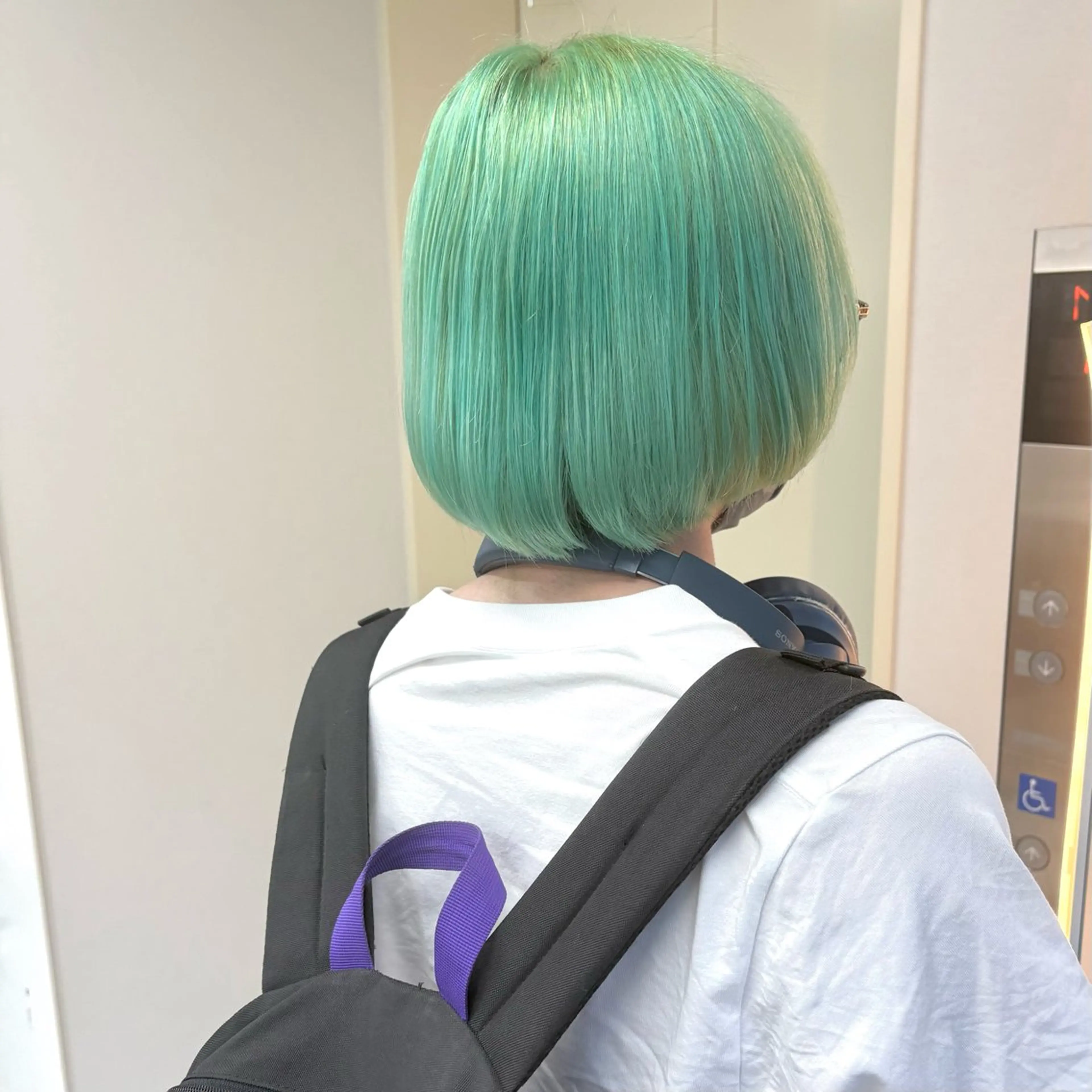 カラー メンズ ヘアカラー トリートメント ハイトーン ayane💖のヘアスタイル