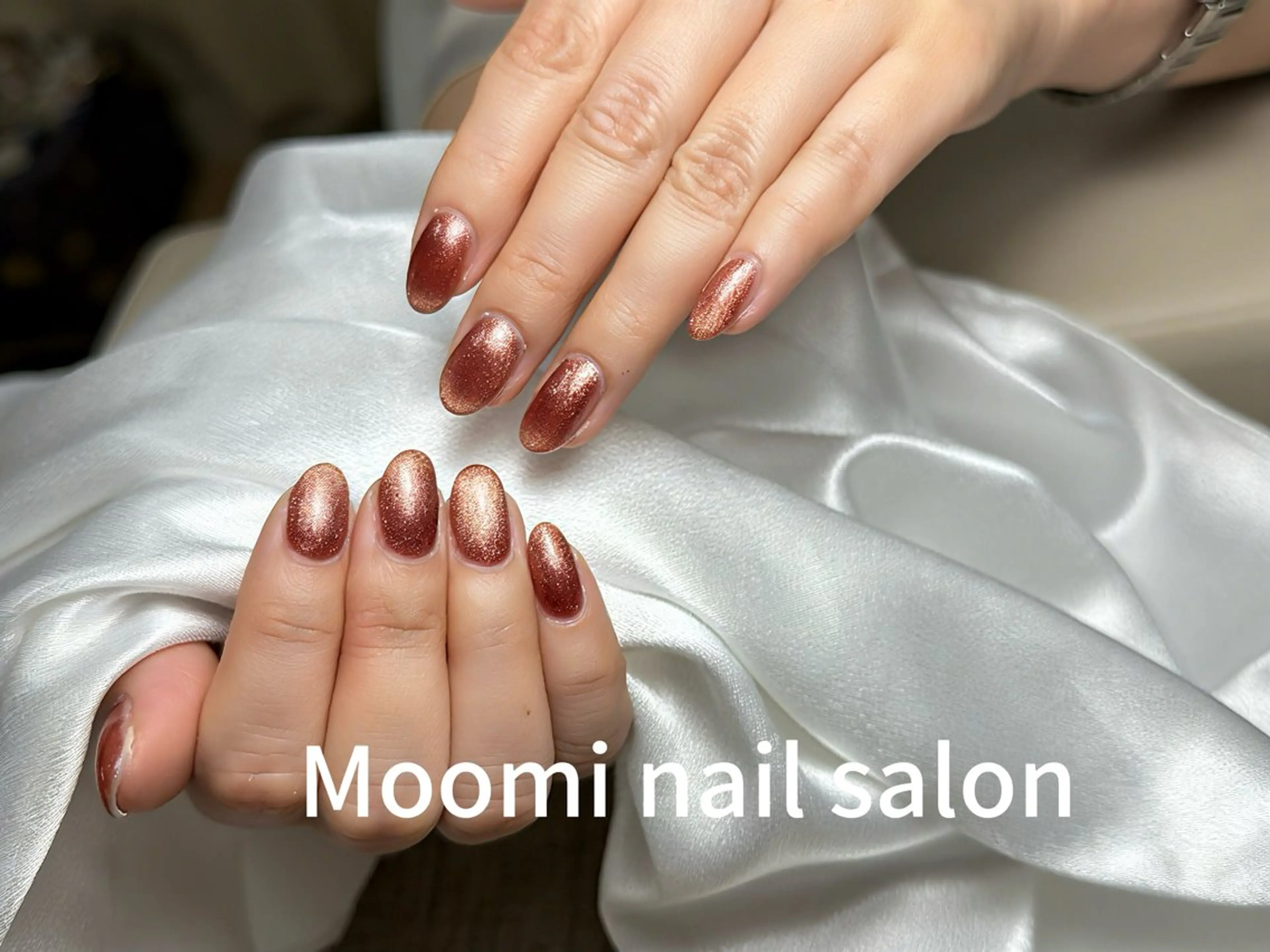 ネイル マグネットネイル Moomi あずりのネイルデザイン