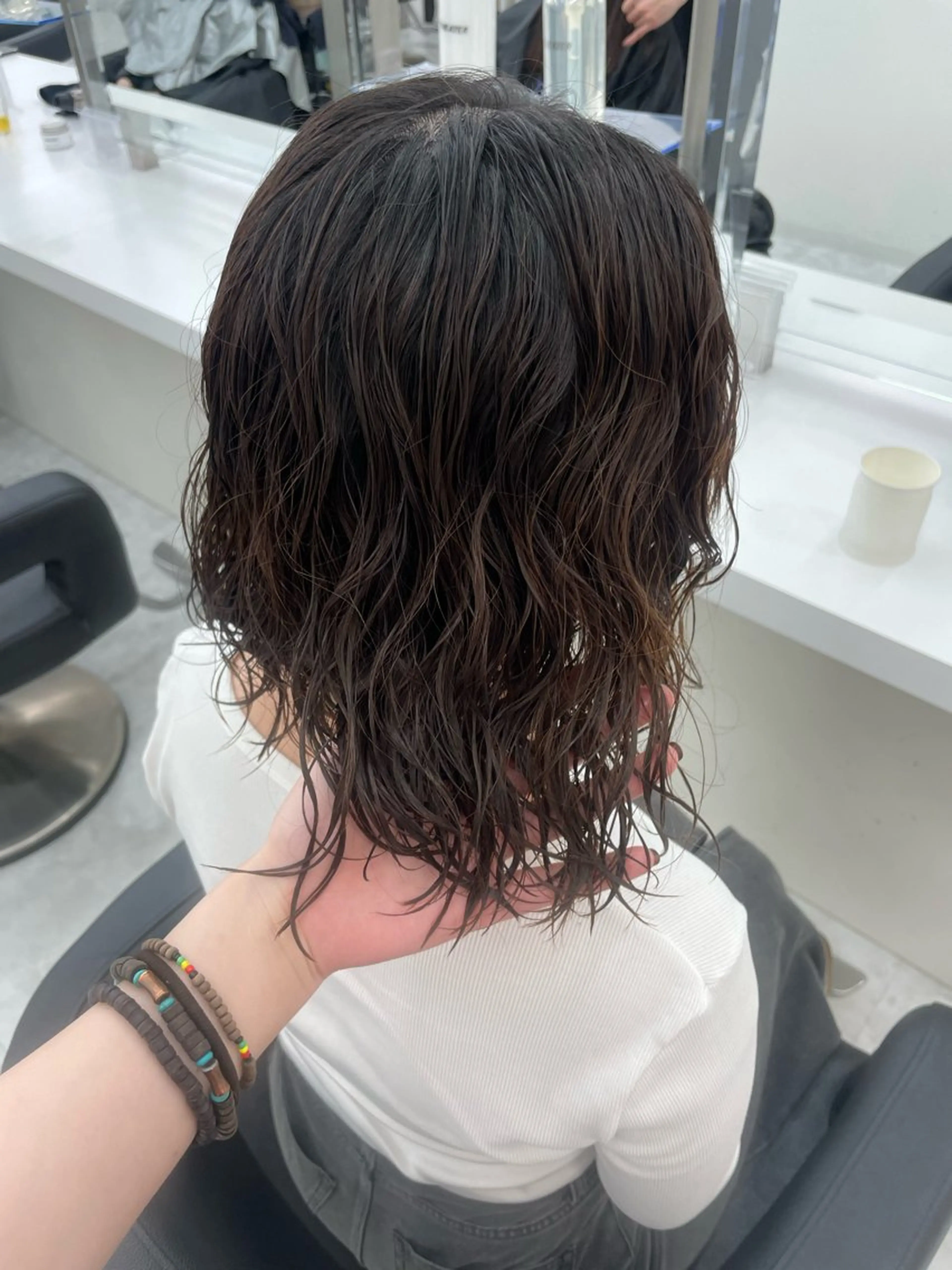 カラー パーマ カット ヘアカラー パーマ mayu/ブリーチ/ layer/似合わせのヘアスタイル