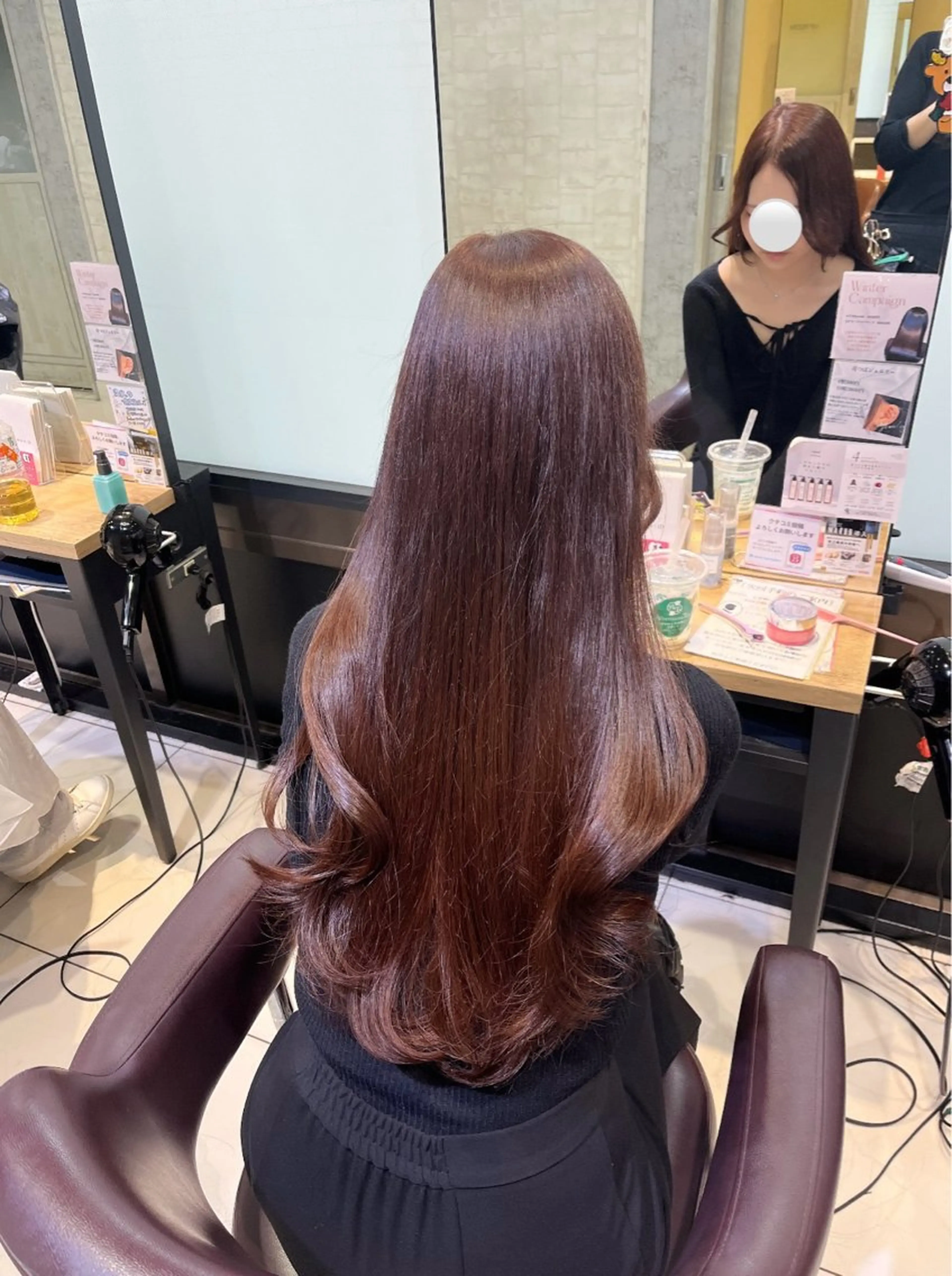 ロング カラー カット ヘアカラー トリートメント 🩰モテ艶girly ヘア🪽彩香‎🪡⟡のヘアスタイル