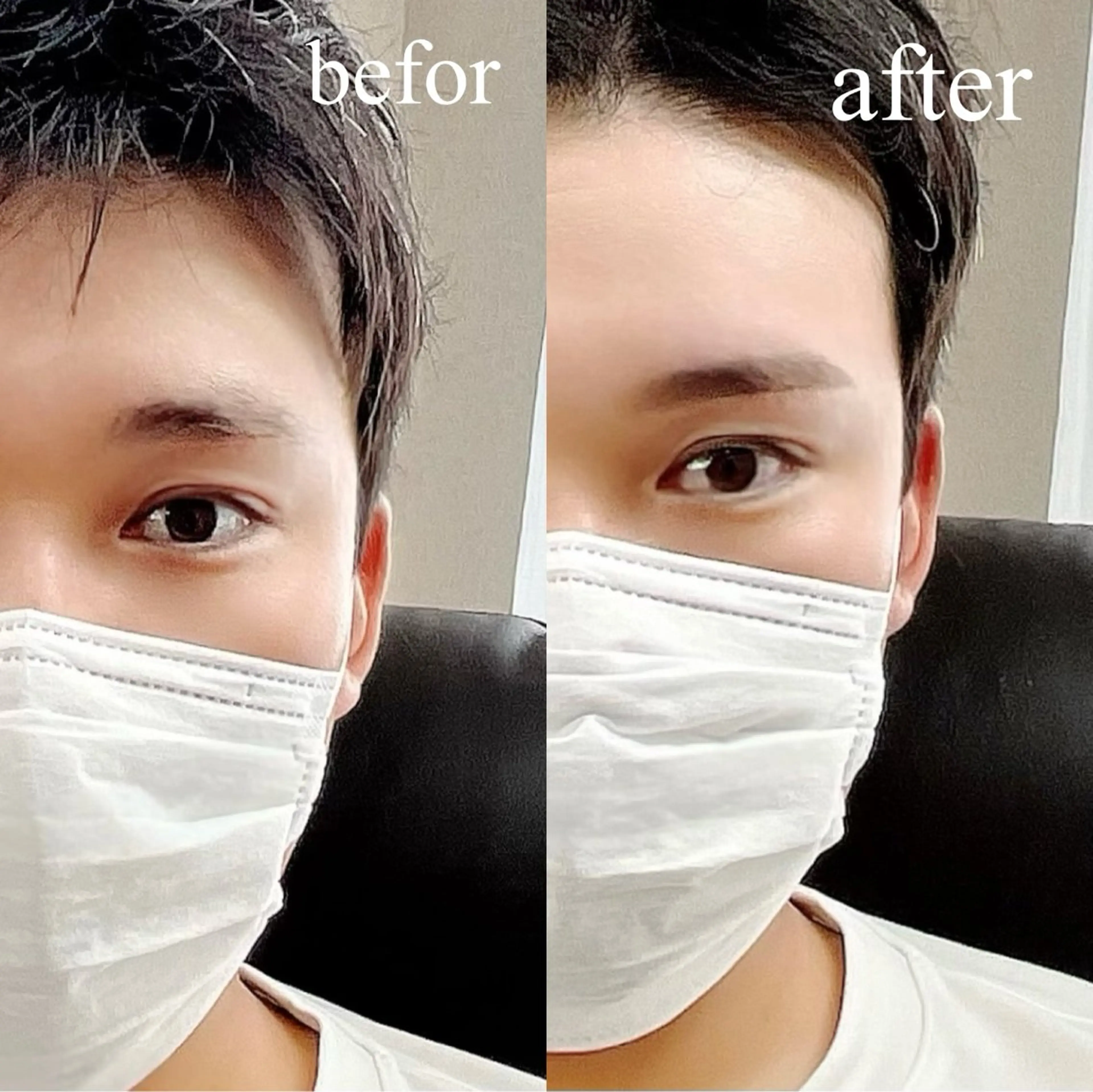 メンズ アイブロウ un par un アンパルアン所属・un par unの眉毛・アイブロウイメージ