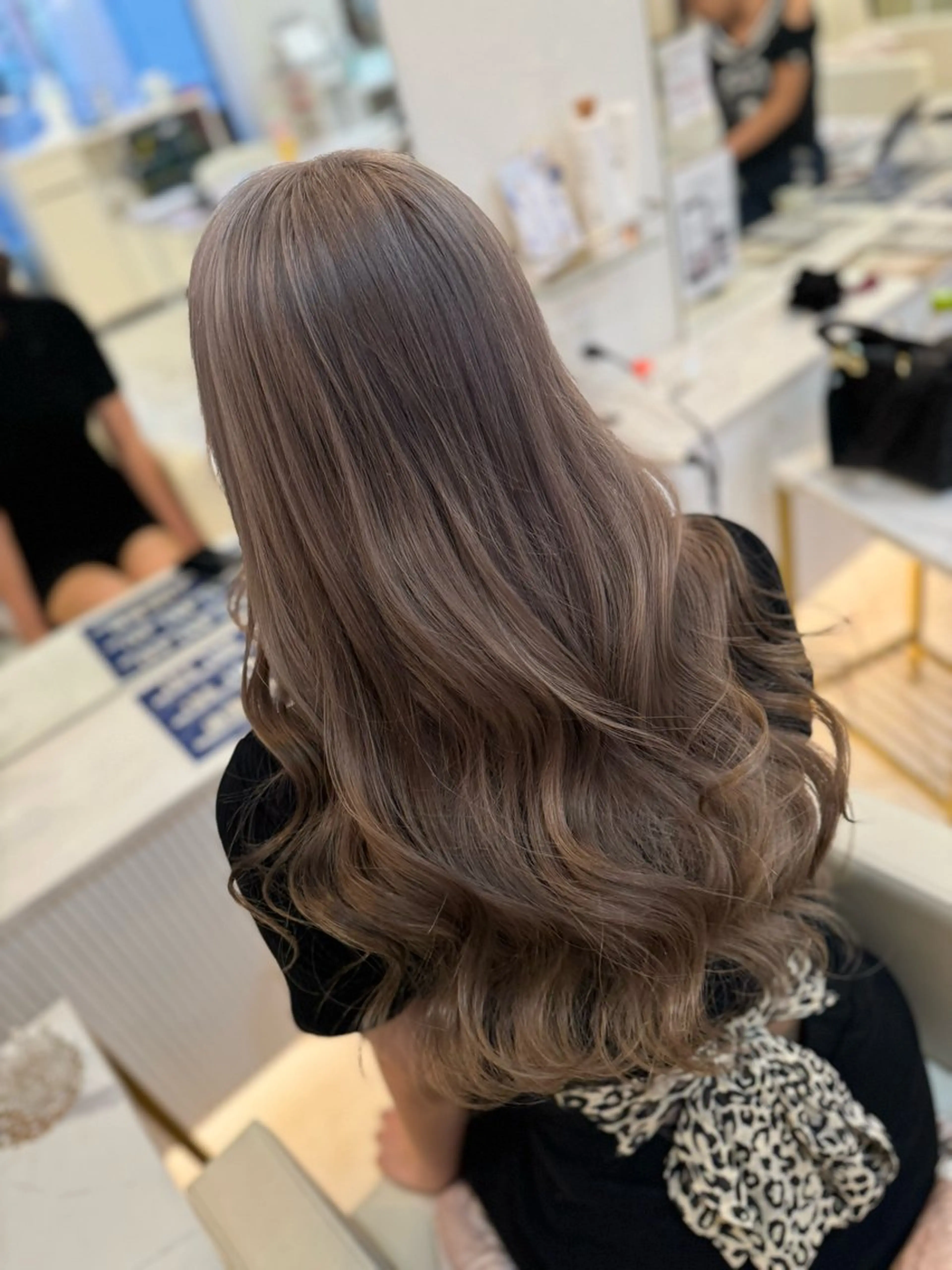 ロング 髪質改善 トリートメント ヘアカラー 高野 慧成のヘアスタイル