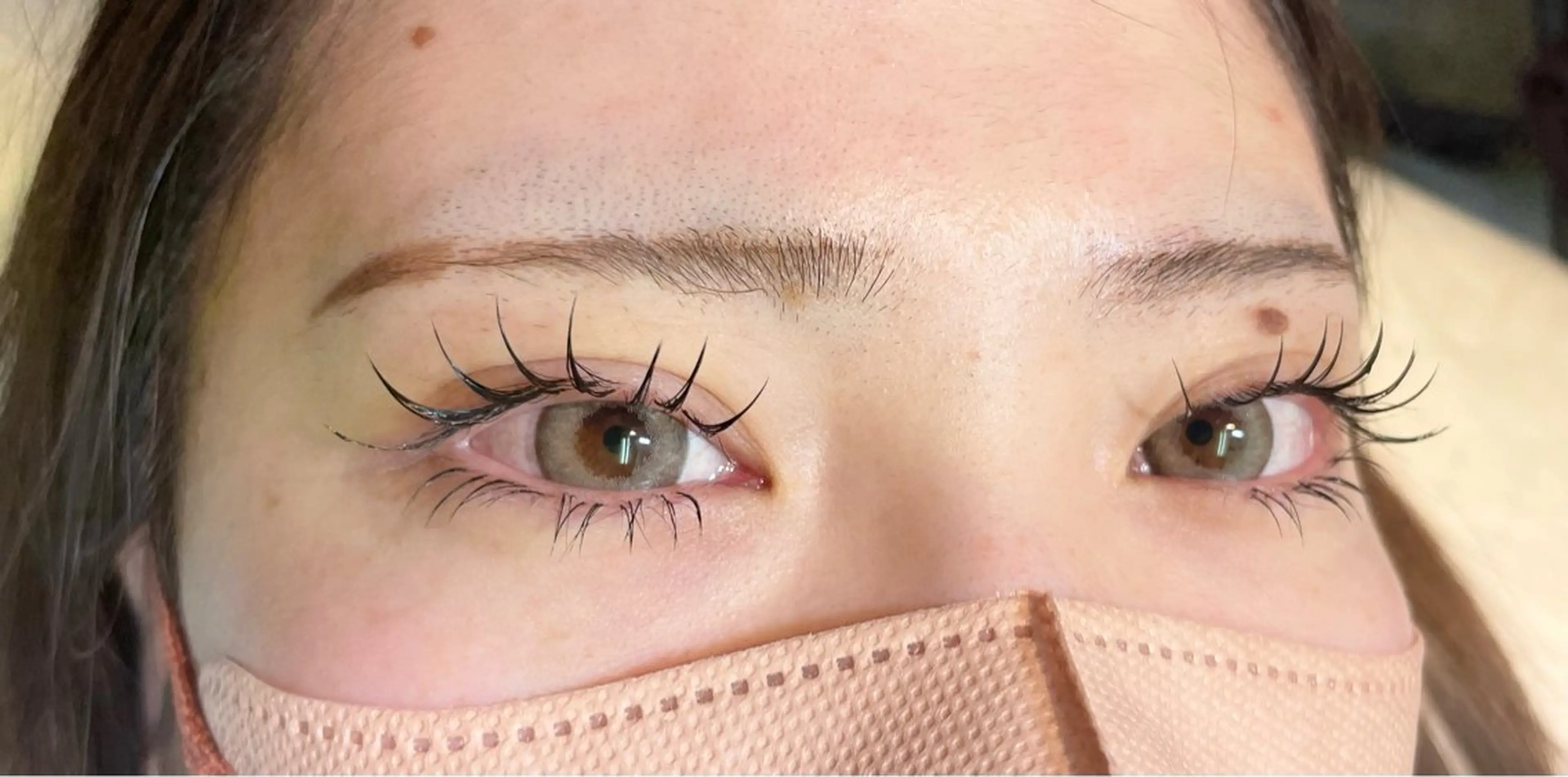 マツエク・マツパ フラットラッシュ EYENA eyelash所属・♥TUMUGI ♥パリエクのマツエク・マツパデザイン