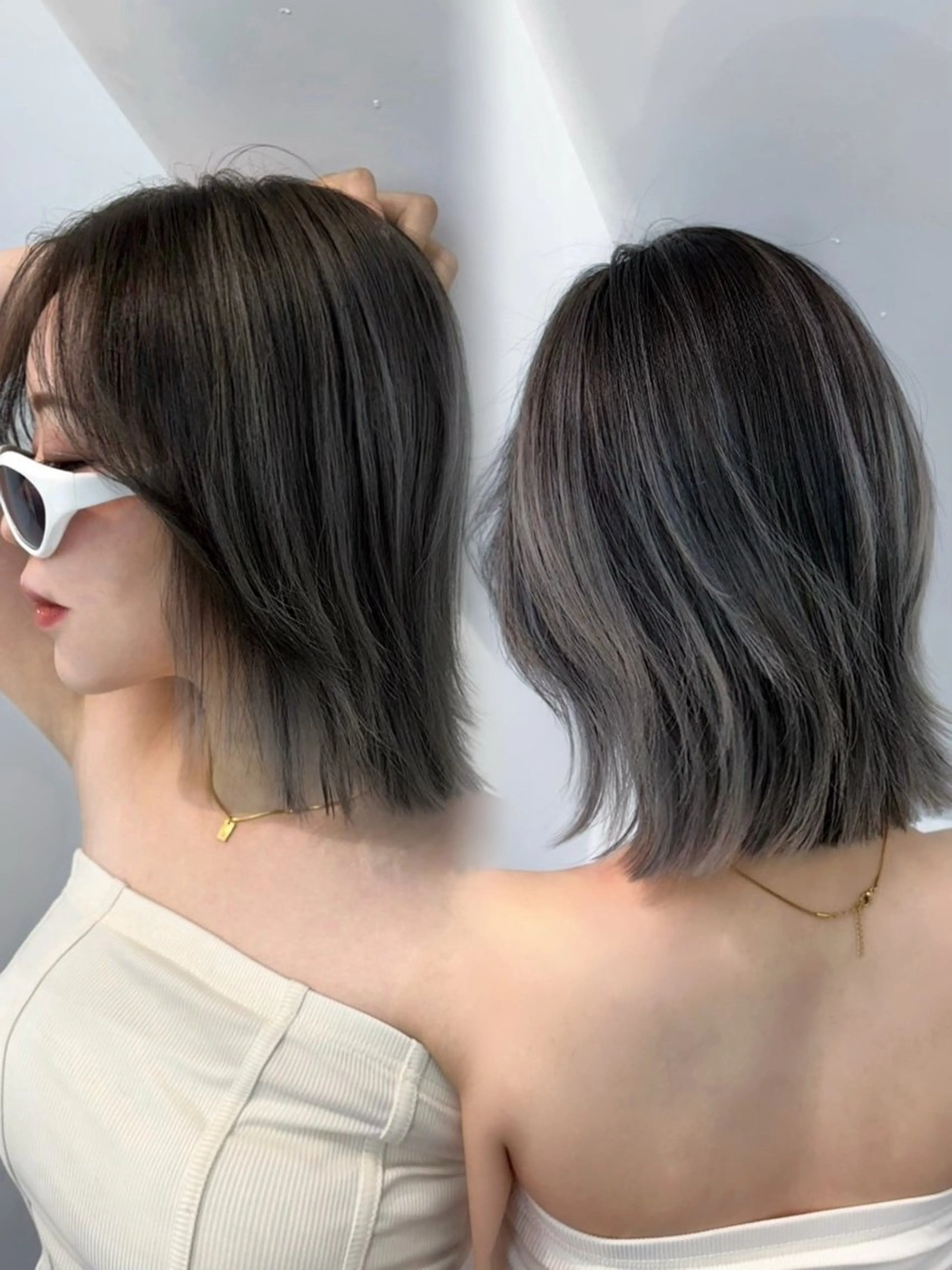 カット＋バレイヤージュ（バレイヤージュをする場合は¥4000頂いております✨）の写真