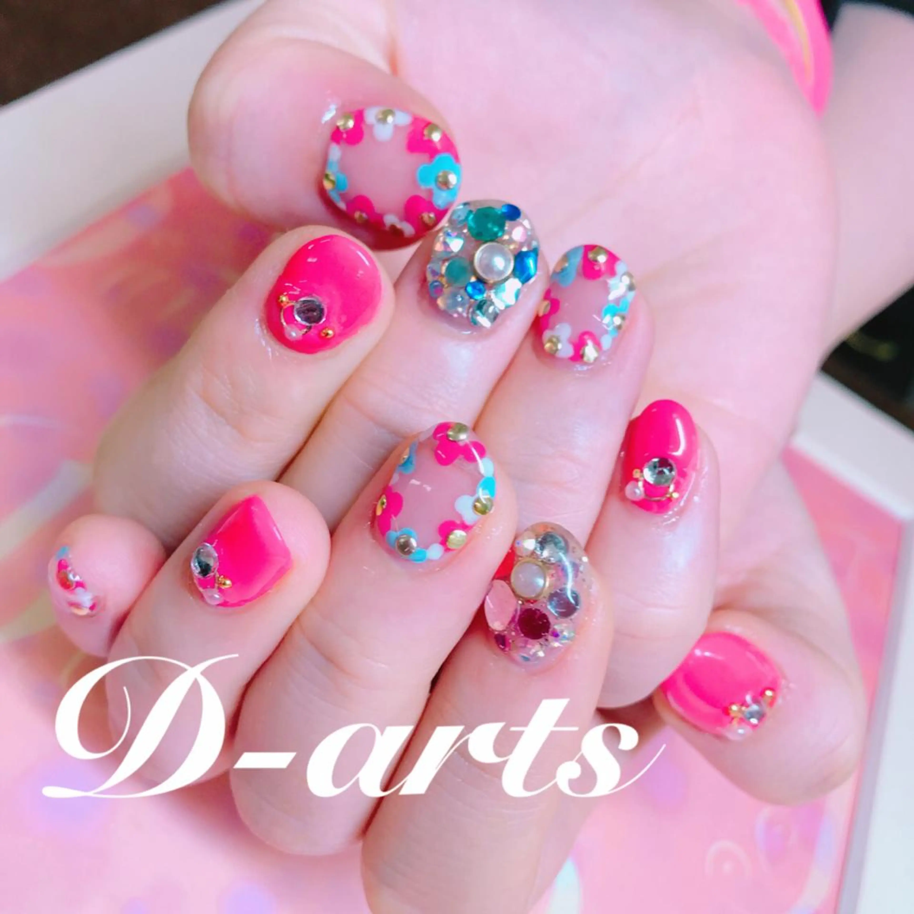 ネイル 持ち込み S&S 村田小百合のネイルデザイン