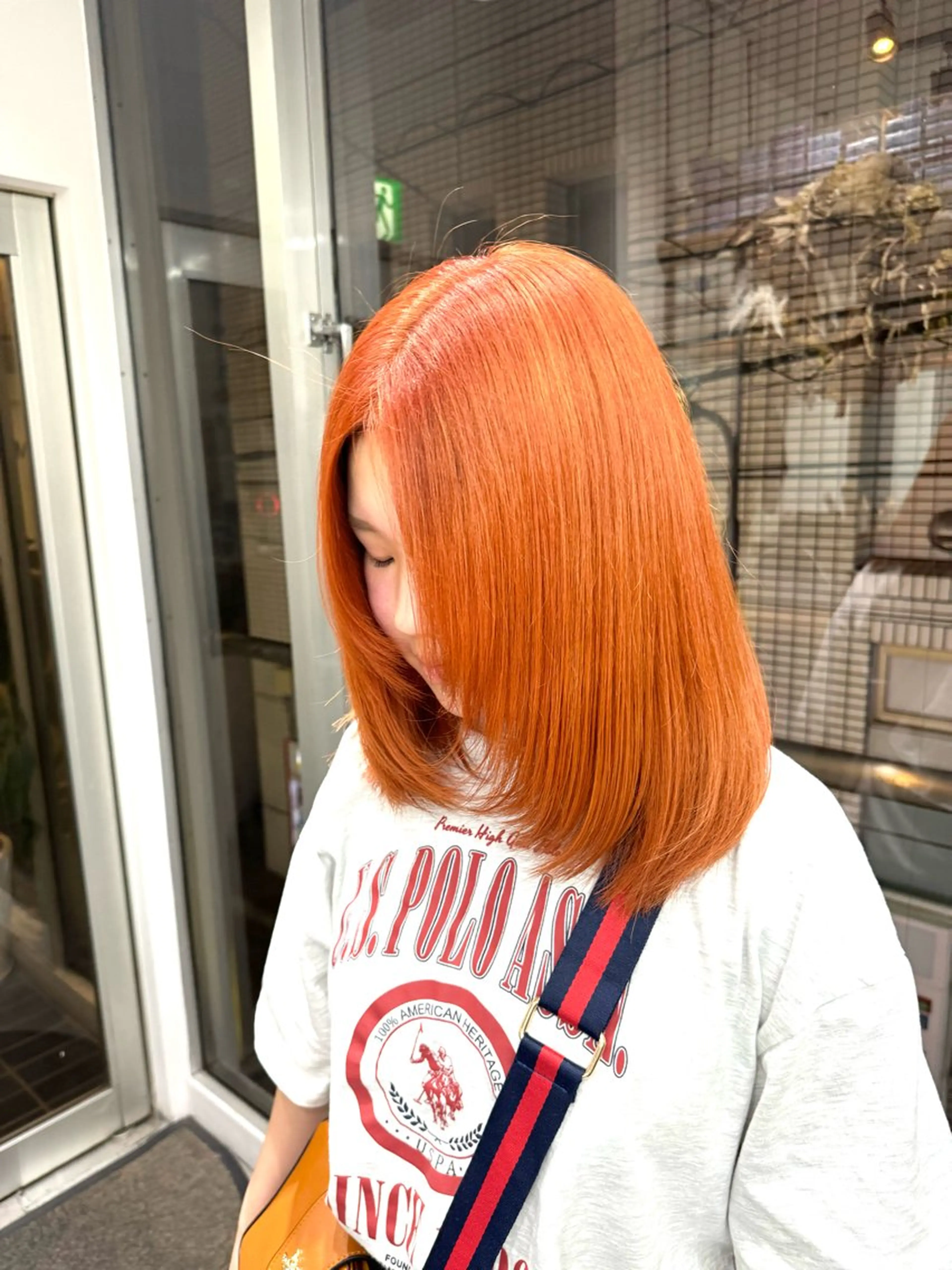 ミディアム ヘアカラー JUNYA 海外ガールヘアのヘアスタイル
