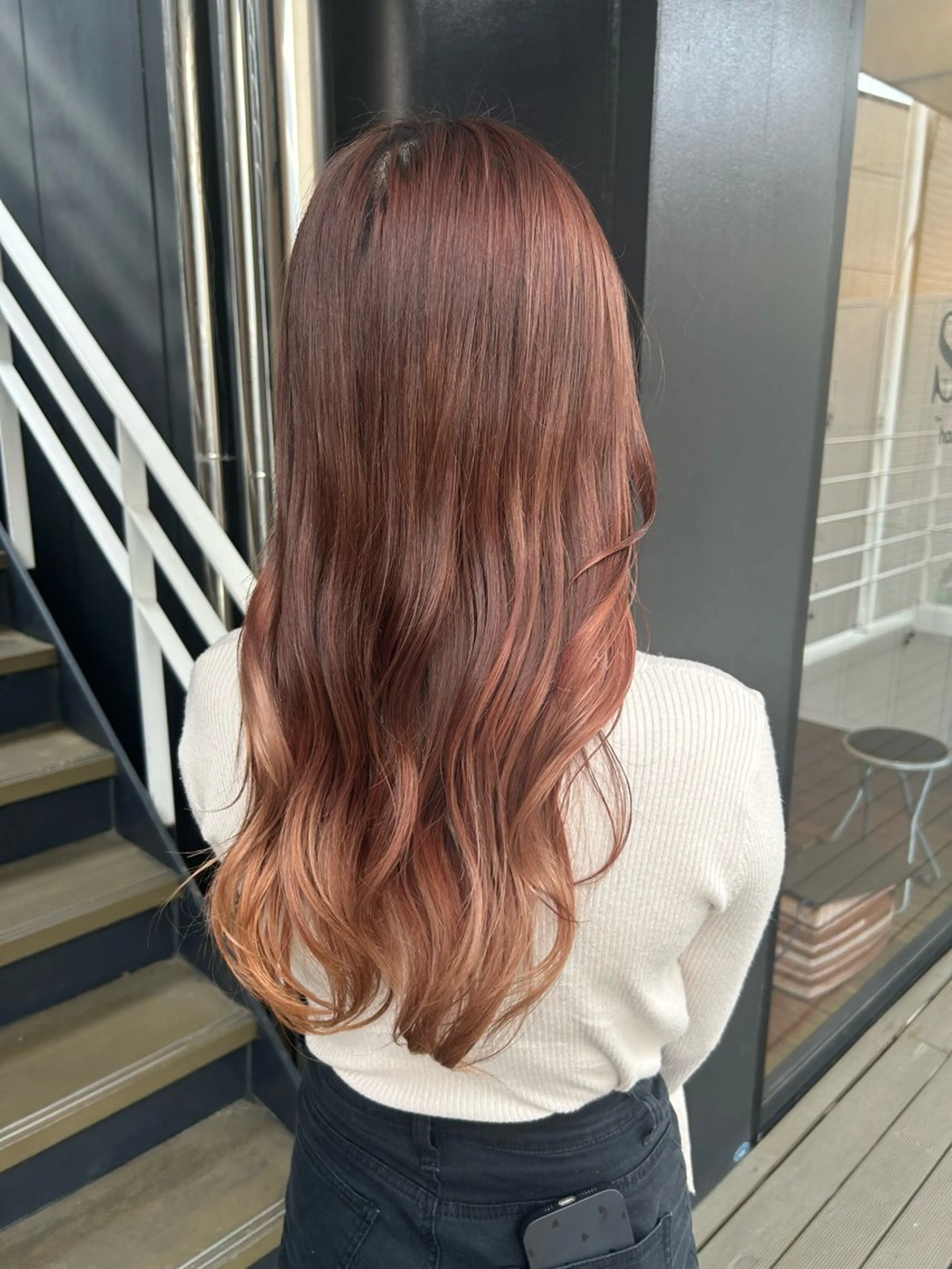 ロング ヘアカラー 🦋髪質改善🦋 眞井琴美のヘアスタイル