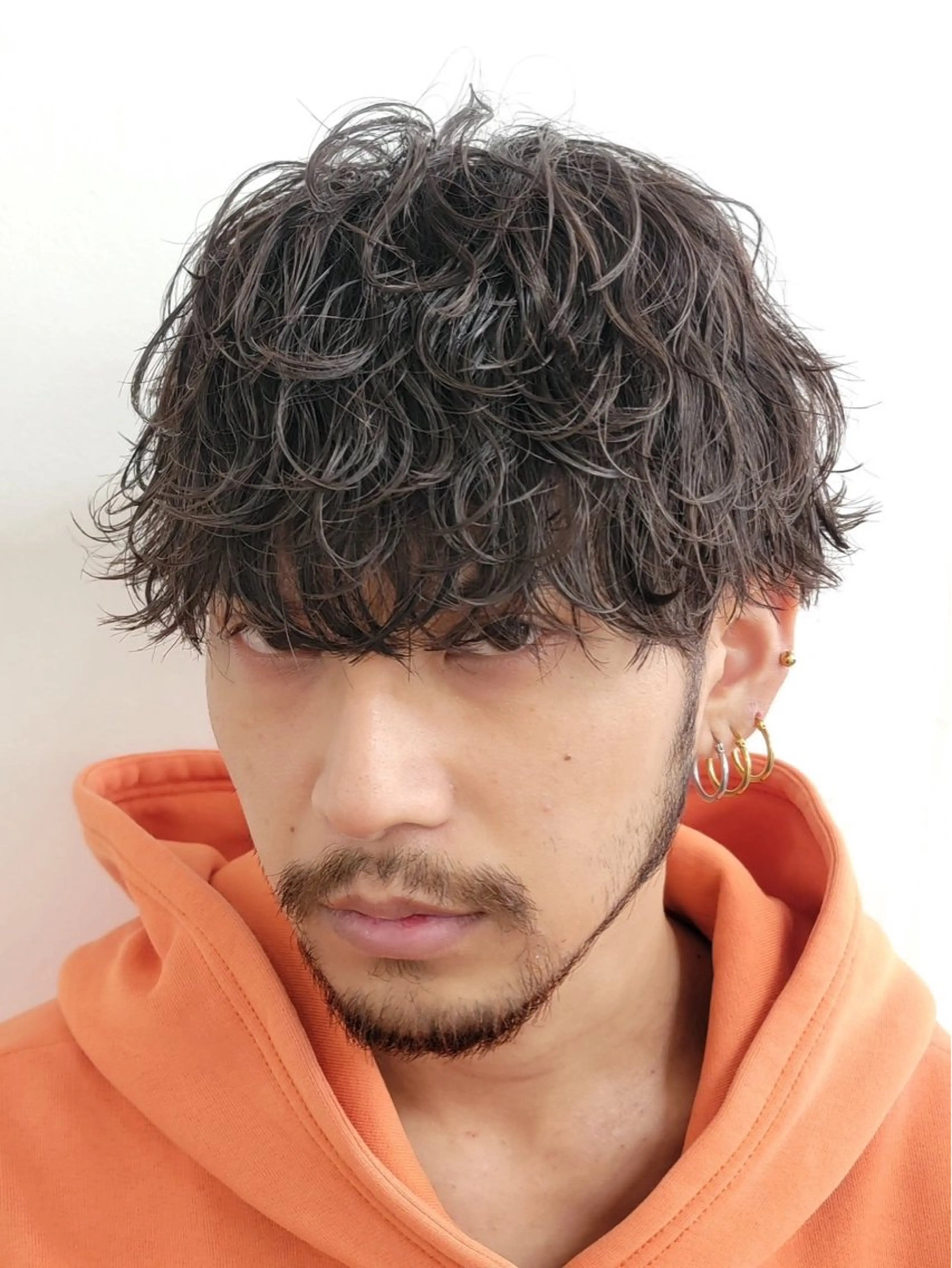 パーマ 原宿波巻きスパイラル パーマTOSHIのヘアスタイル