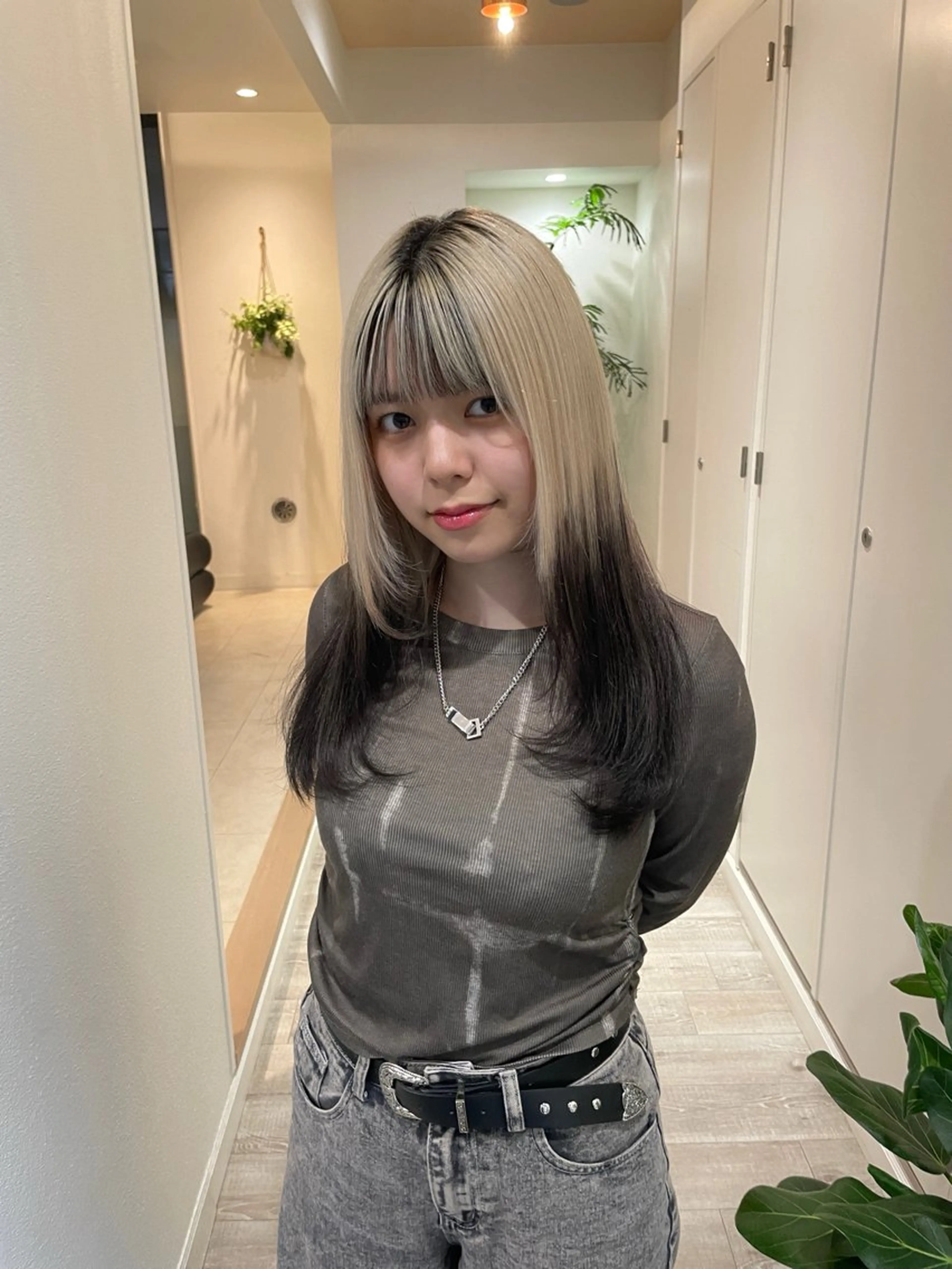 ロング トリートメント カネタカ マサキのヘアスタイル