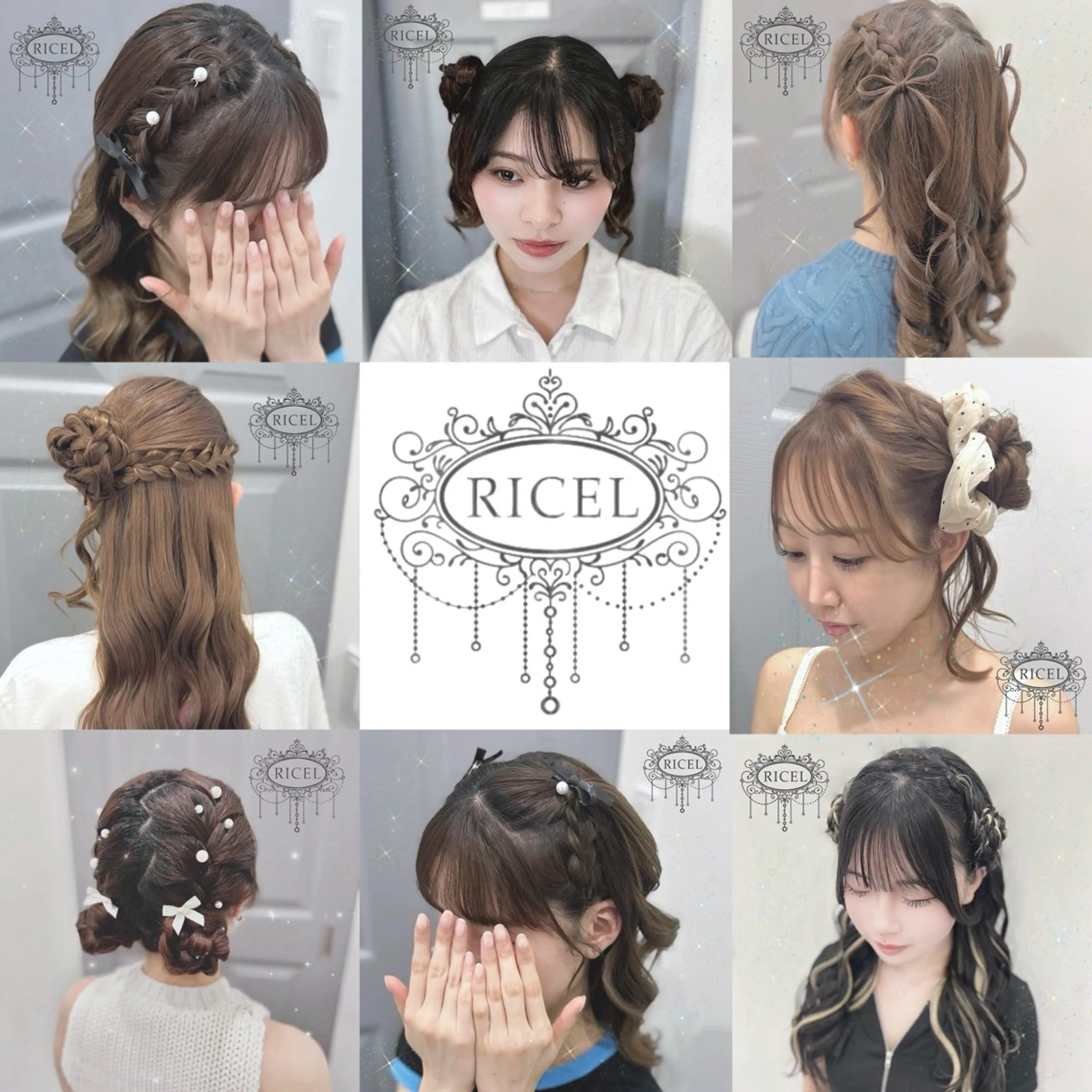 練習モデル募集中❗️推し活ヘアセット🎀໒꒰ྀི∩˃ ᵕ ˂∩꒱ྀི১🎀の写真
