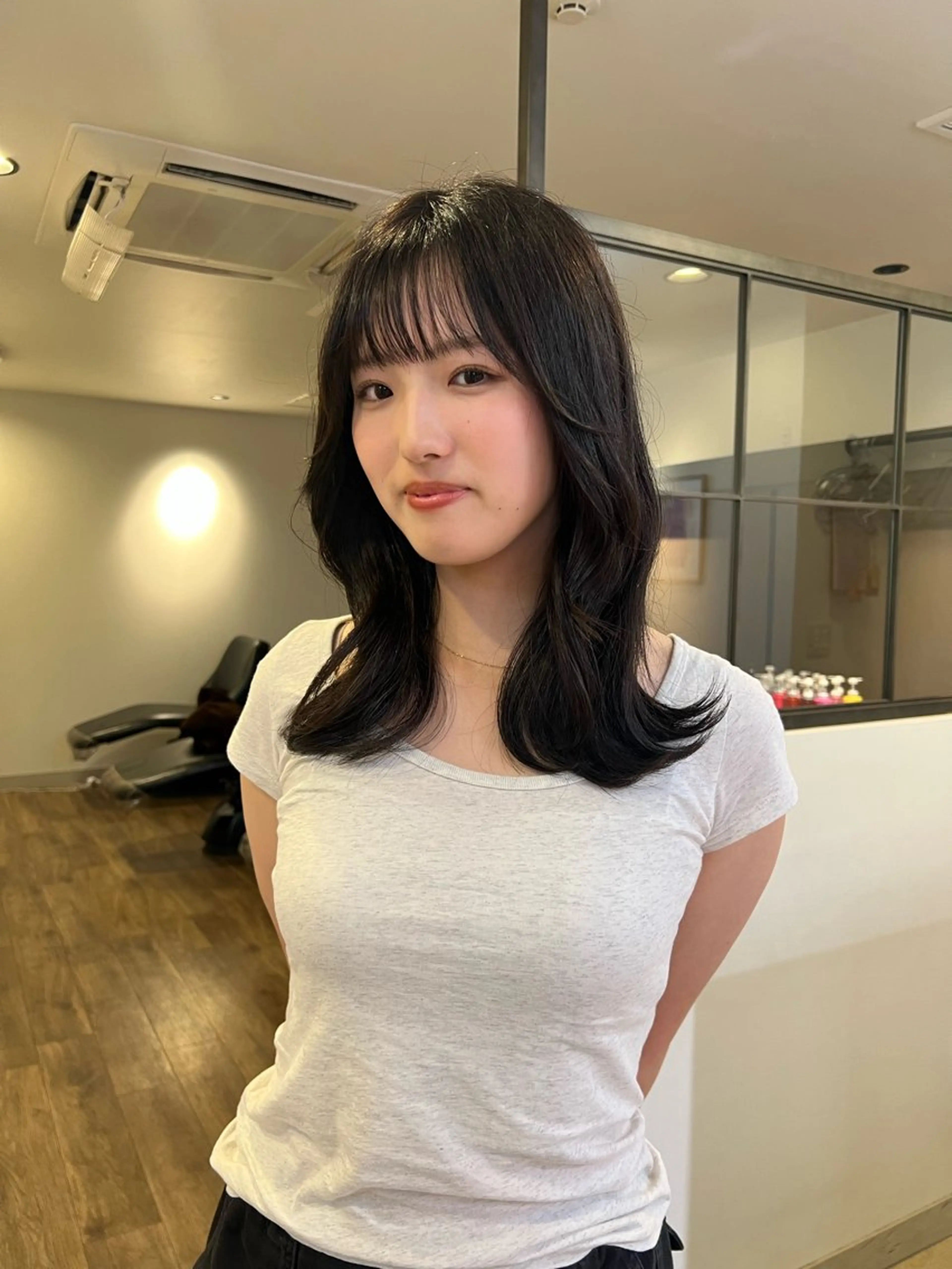 ロング 松村 愛輝のヘアスタイル