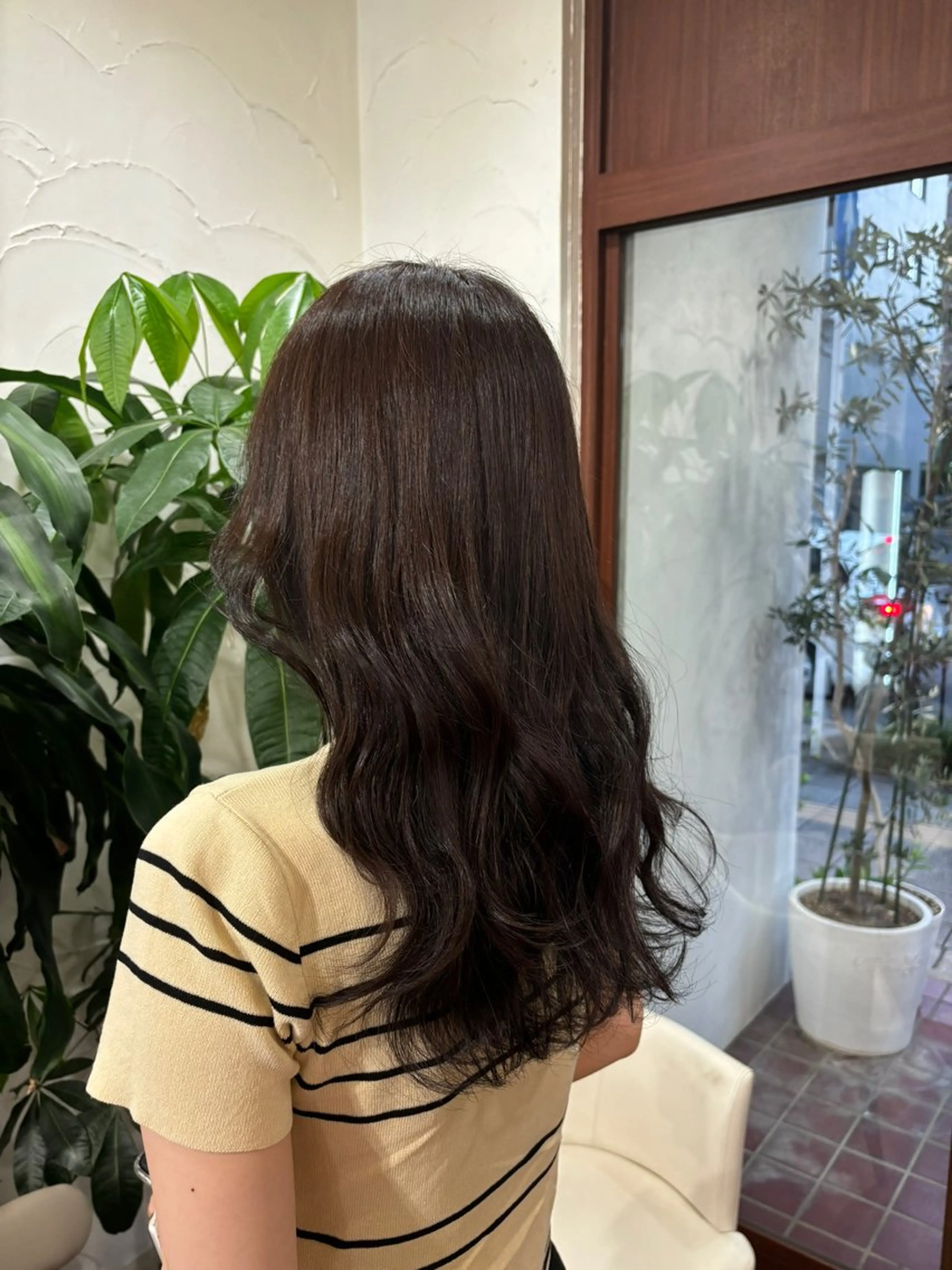 ロング ブリーチ予約率90% 以上✨森山陽向のヘアスタイル