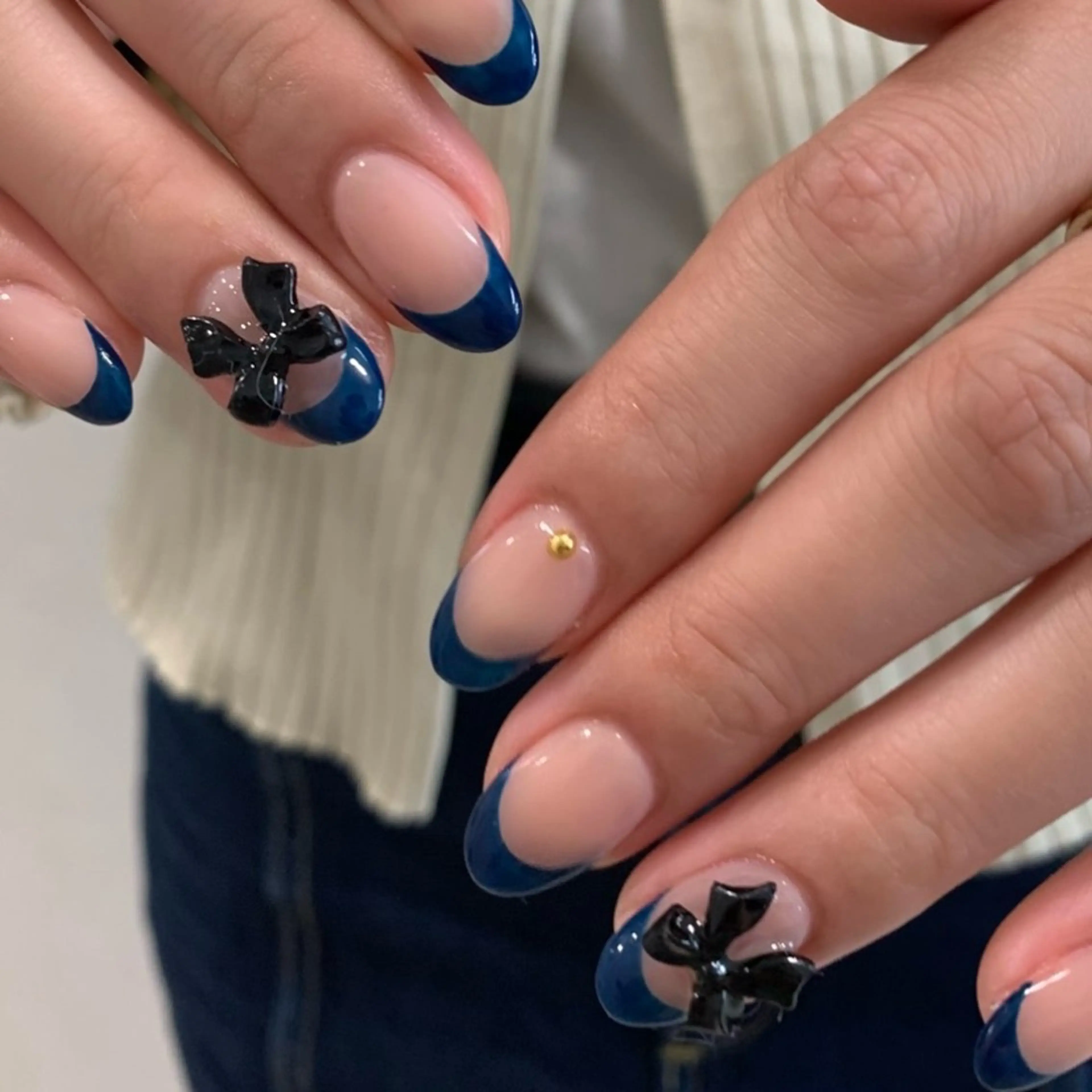 ネイル フレンチネイル ハンドネイル qup nail♥️ Itoのネイルデザイン