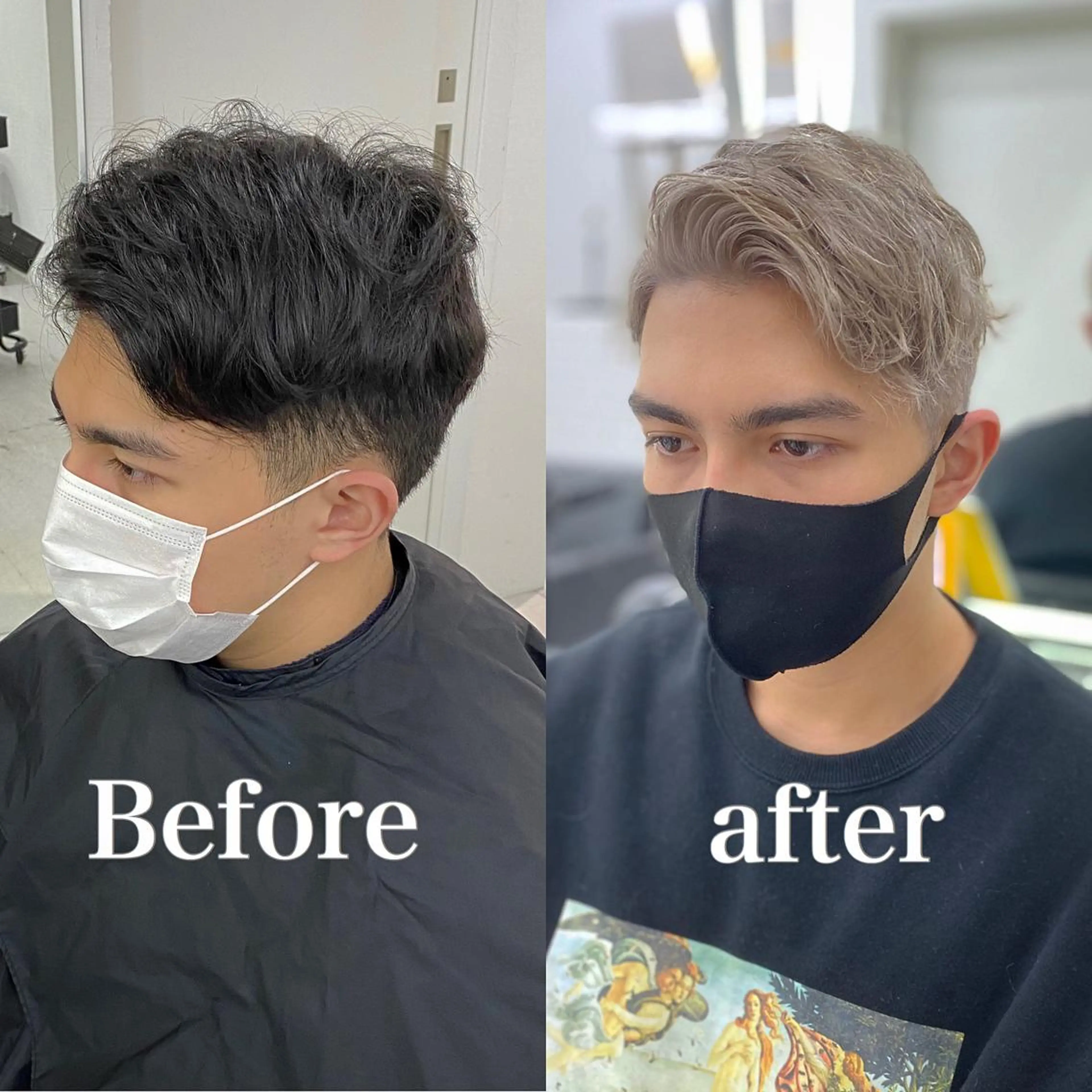 メンズ 断髪刈舞所属・大月 優汰のヘアスタイル