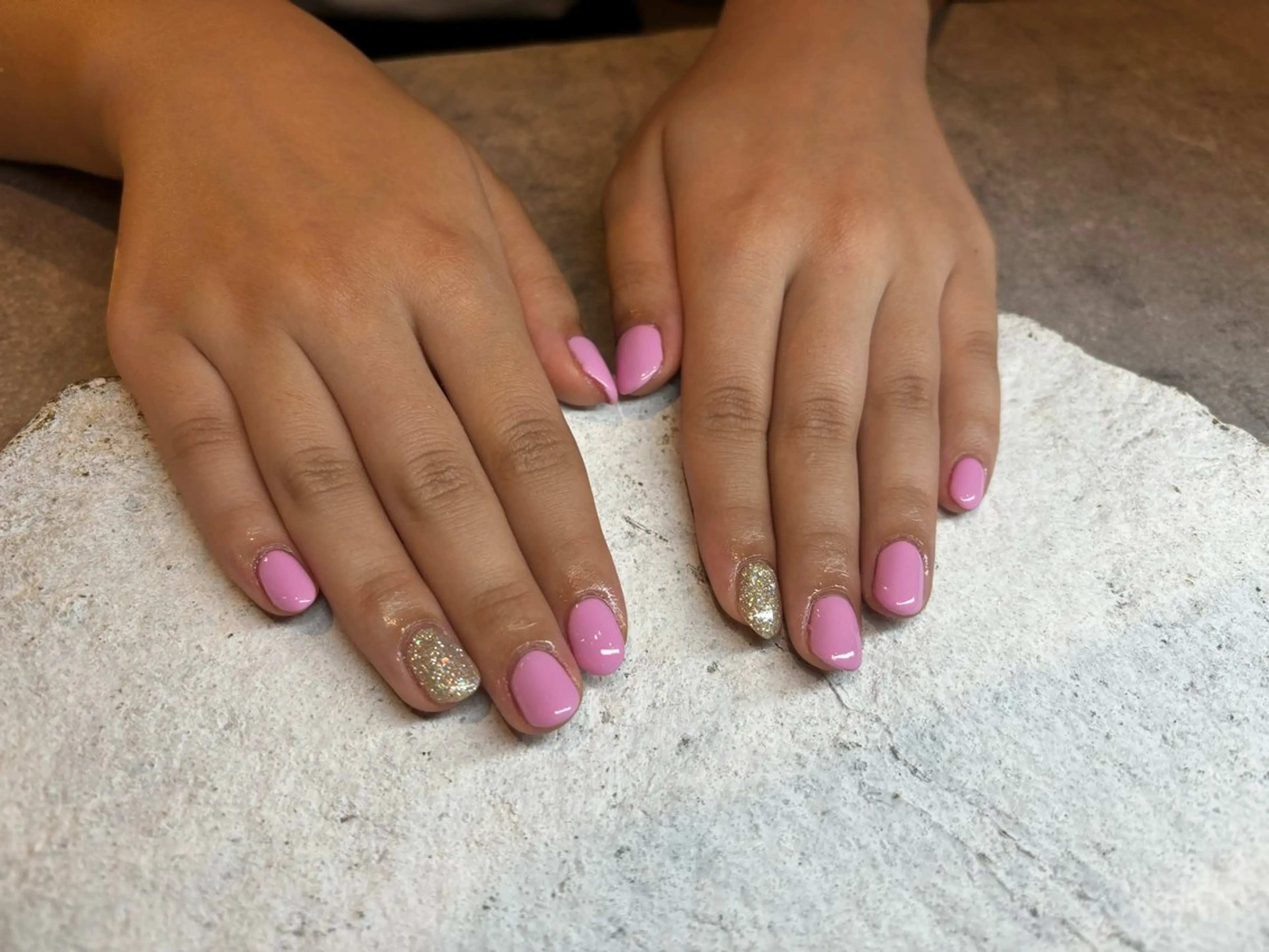 ネイル ピンク HONOKA W 【深江橋店】のネイルデザイン