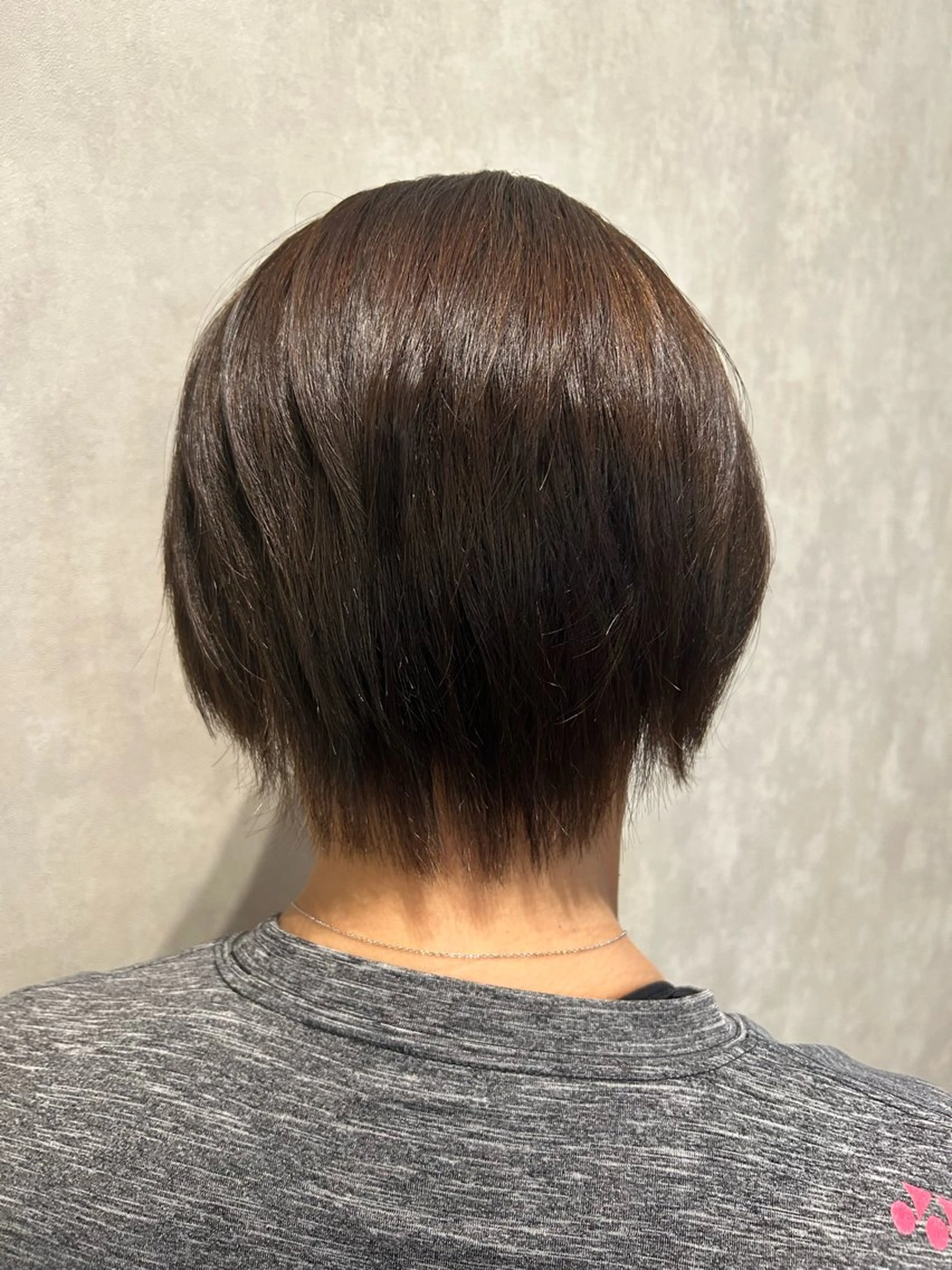 ショート 縮毛矯正 KamiBito奈良生駒店所属・きむら はるみのヘアスタイル
