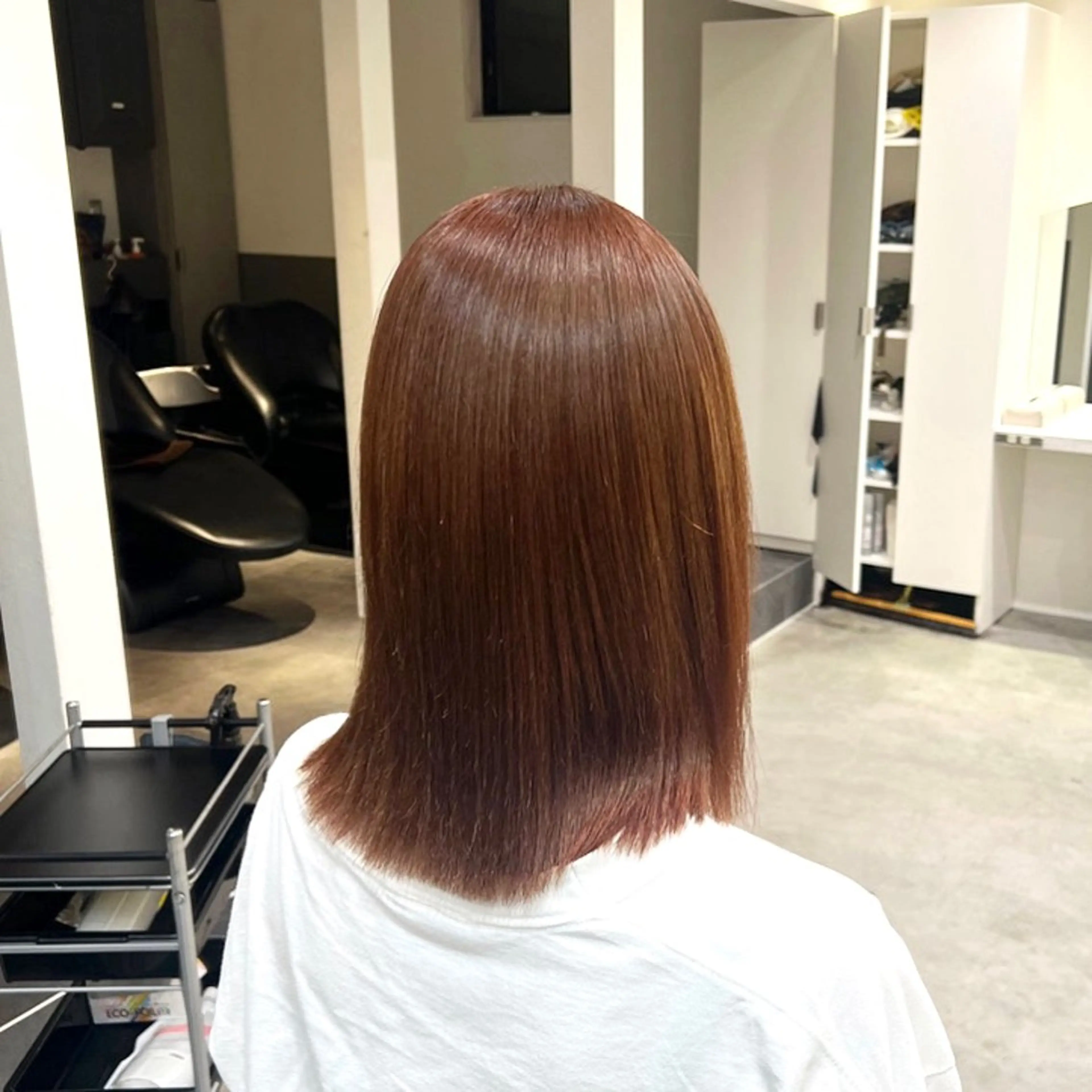 ミディアム カラー 宮嶋 蓮のヘアスタイル