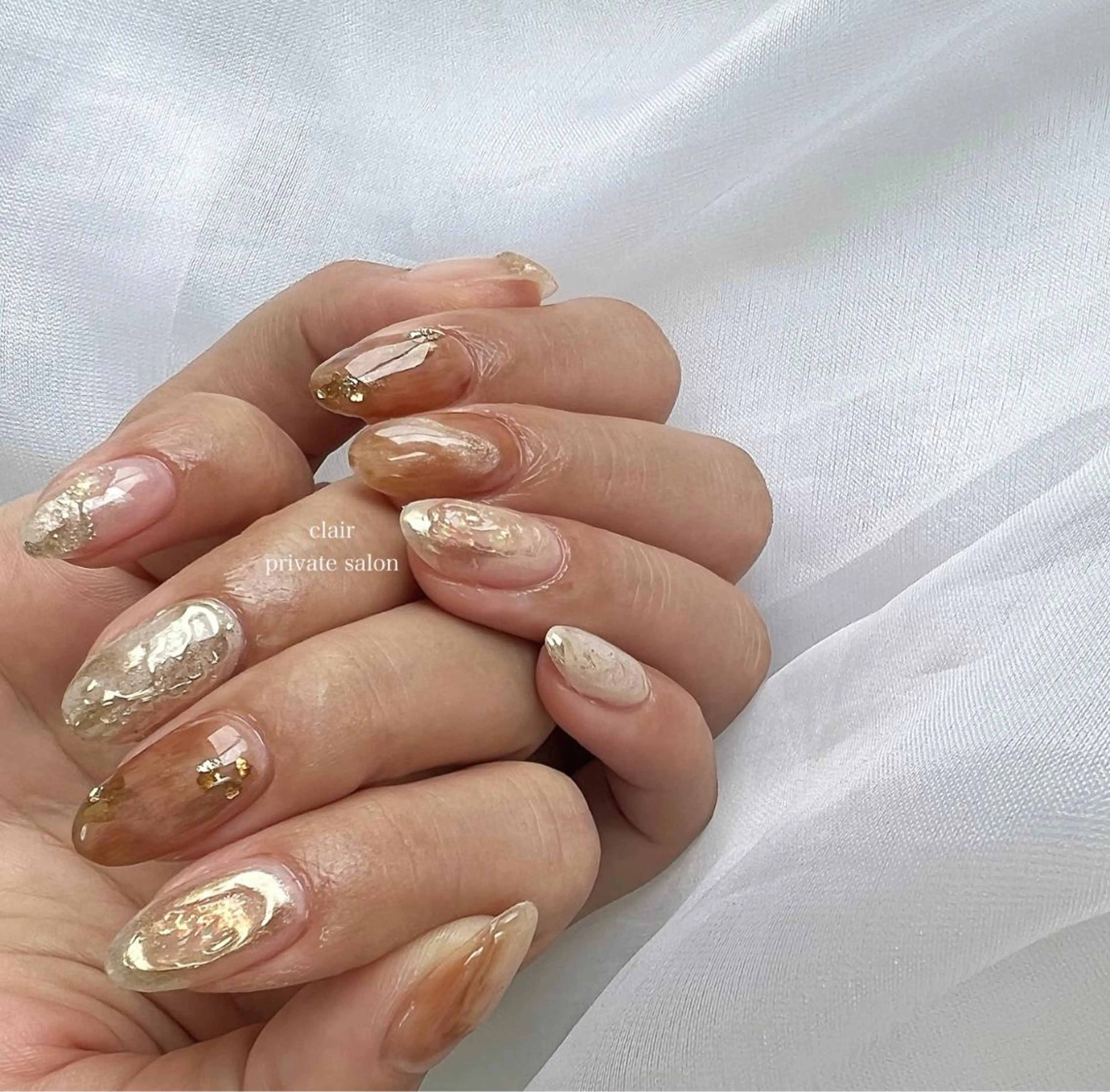 ネイル ハンドネイル ハンドケア nail salon una.のネイルデザイン