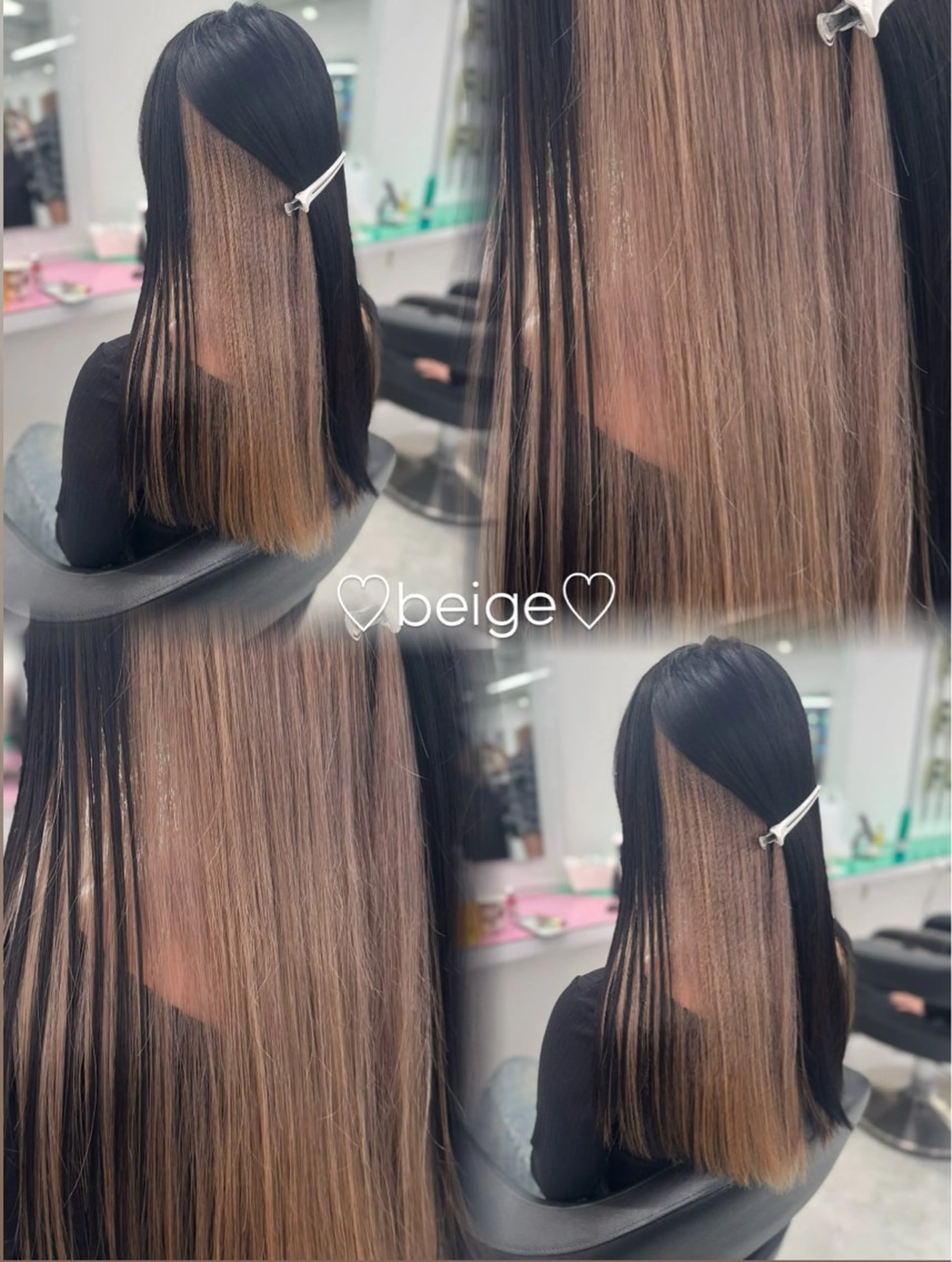 ロング カラー 透ける透明感カラー 🩶shiho🩶のヘアスタイル