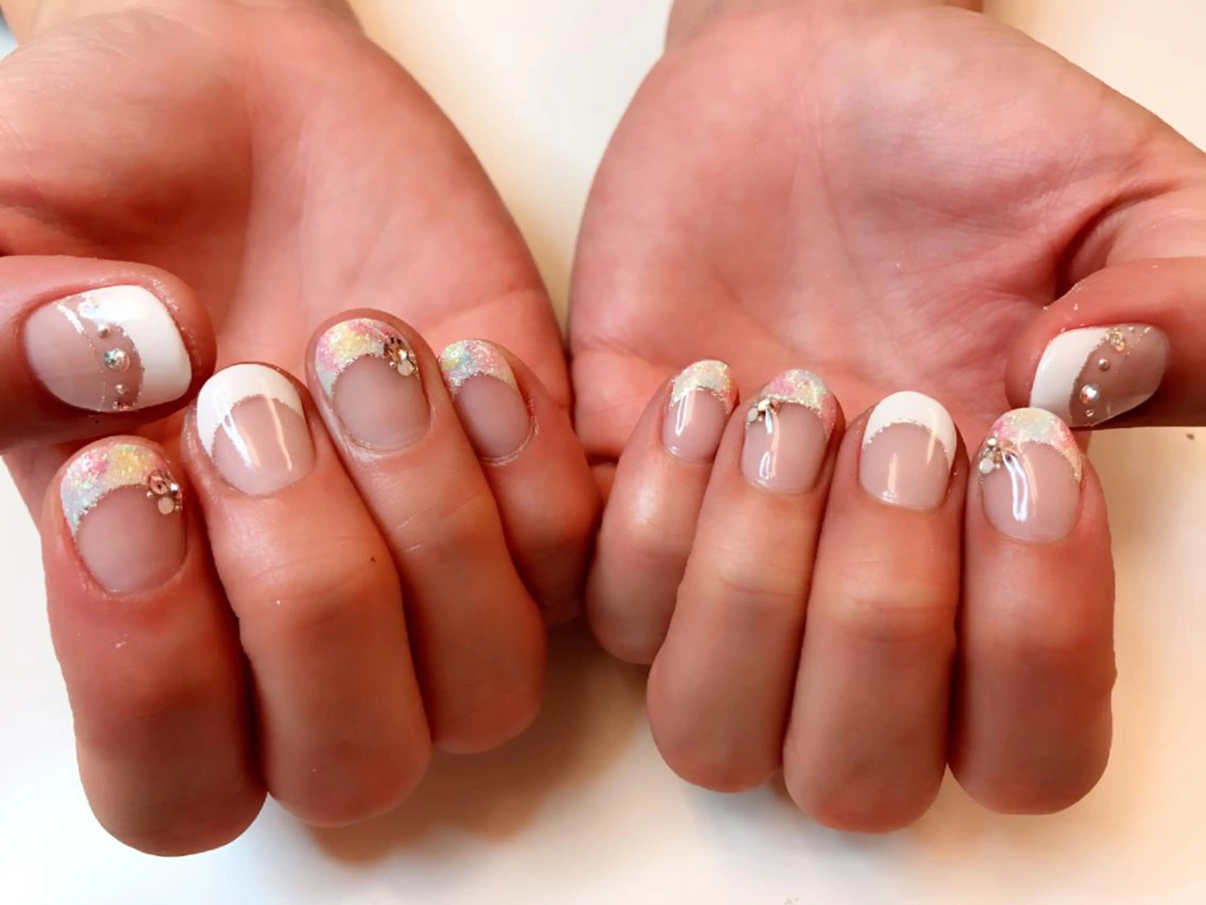 ネイル フレンチネイル Sunny side nailのネイルデザイン