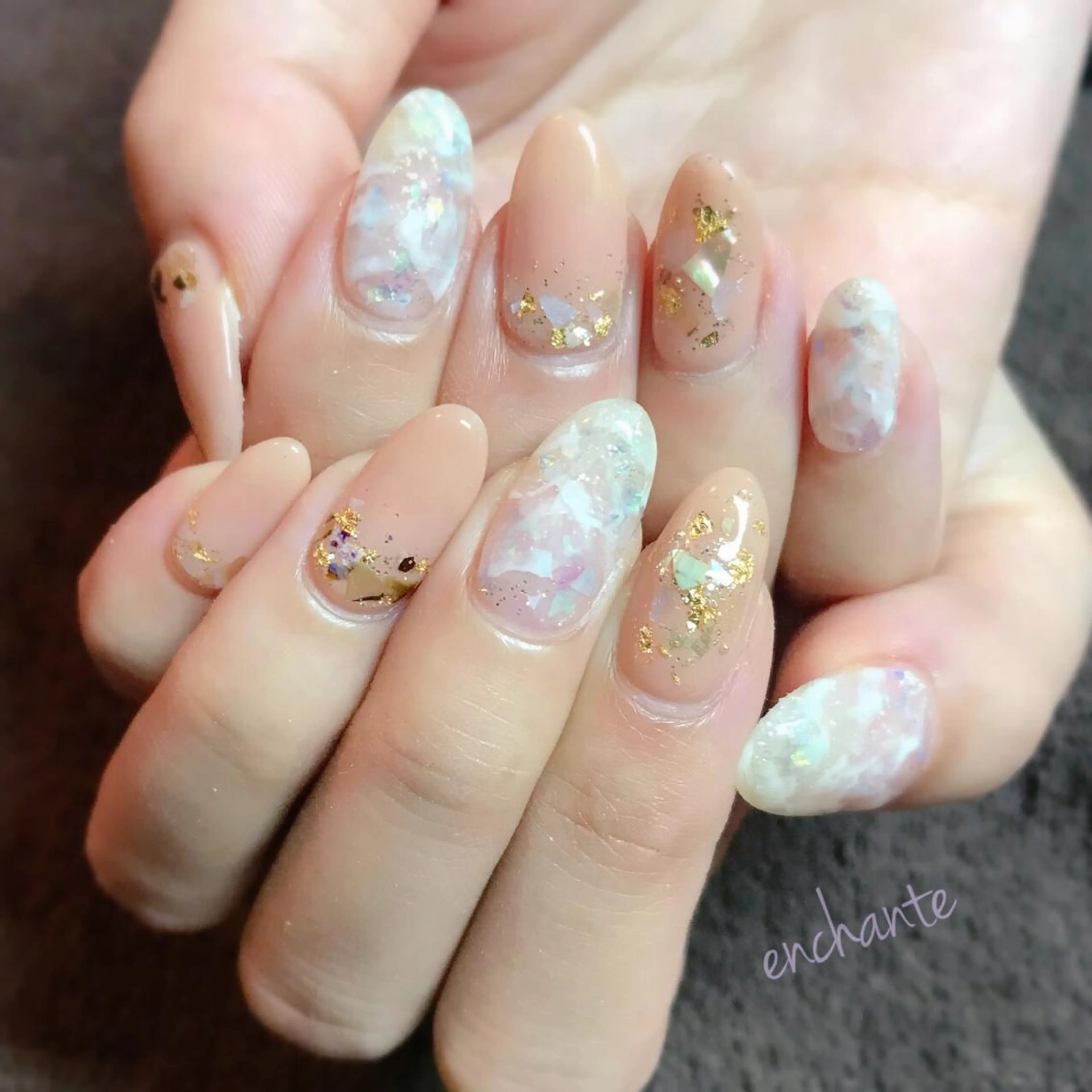 ネイル アンシャンテ所属・enchante 自由が丘のネイルデザイン