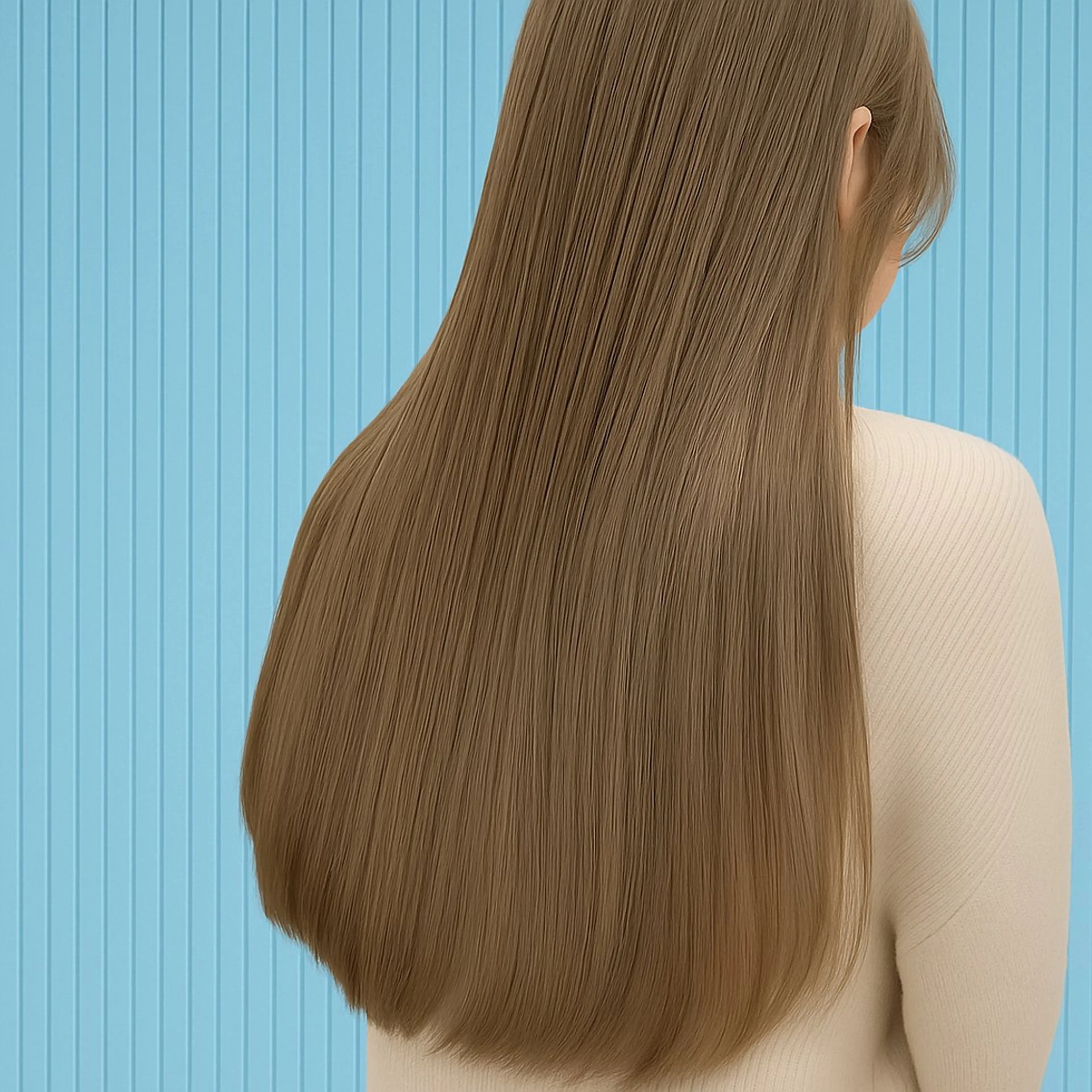 ロング 髪質改善&白髪ぼかし カラー♡店長みやけ♡のヘアスタイル