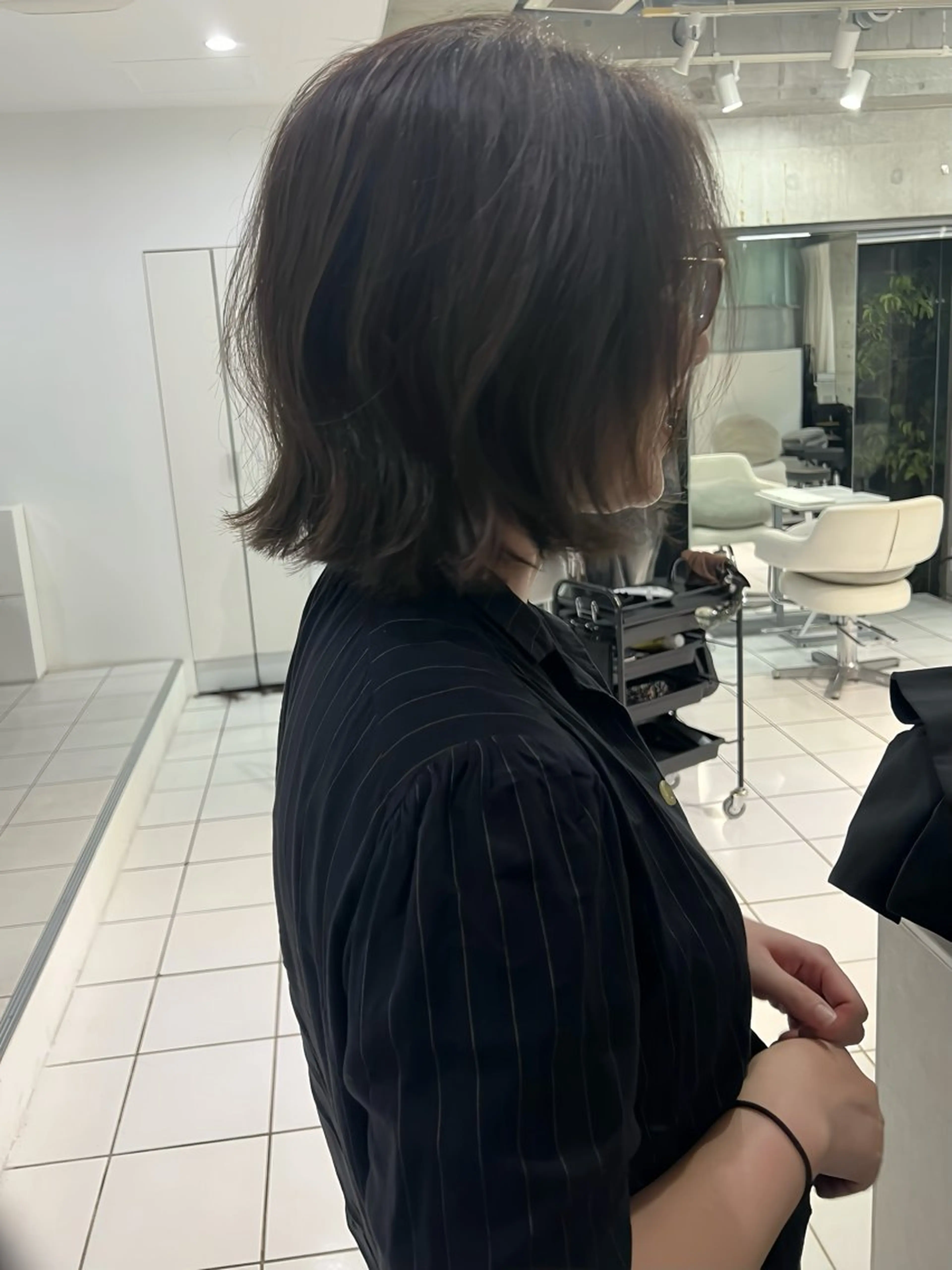 ミディアム カラー カット ヘアカラー トリートメント 🎀ハイトーン/レイ ヤー/Reina🎀のヘアスタイル