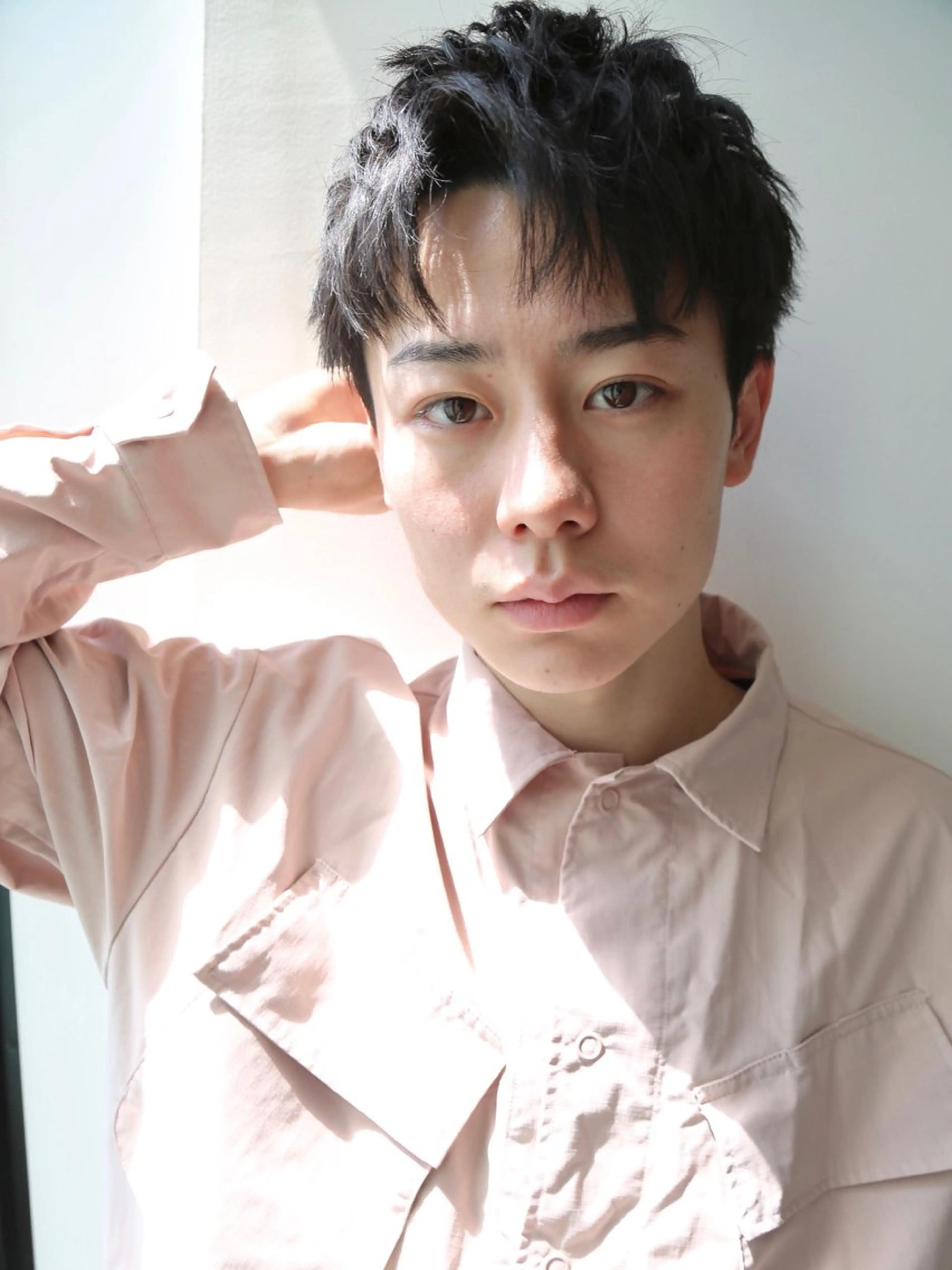 パーマ メンズ カット 増渕 駿介のヘアスタイル