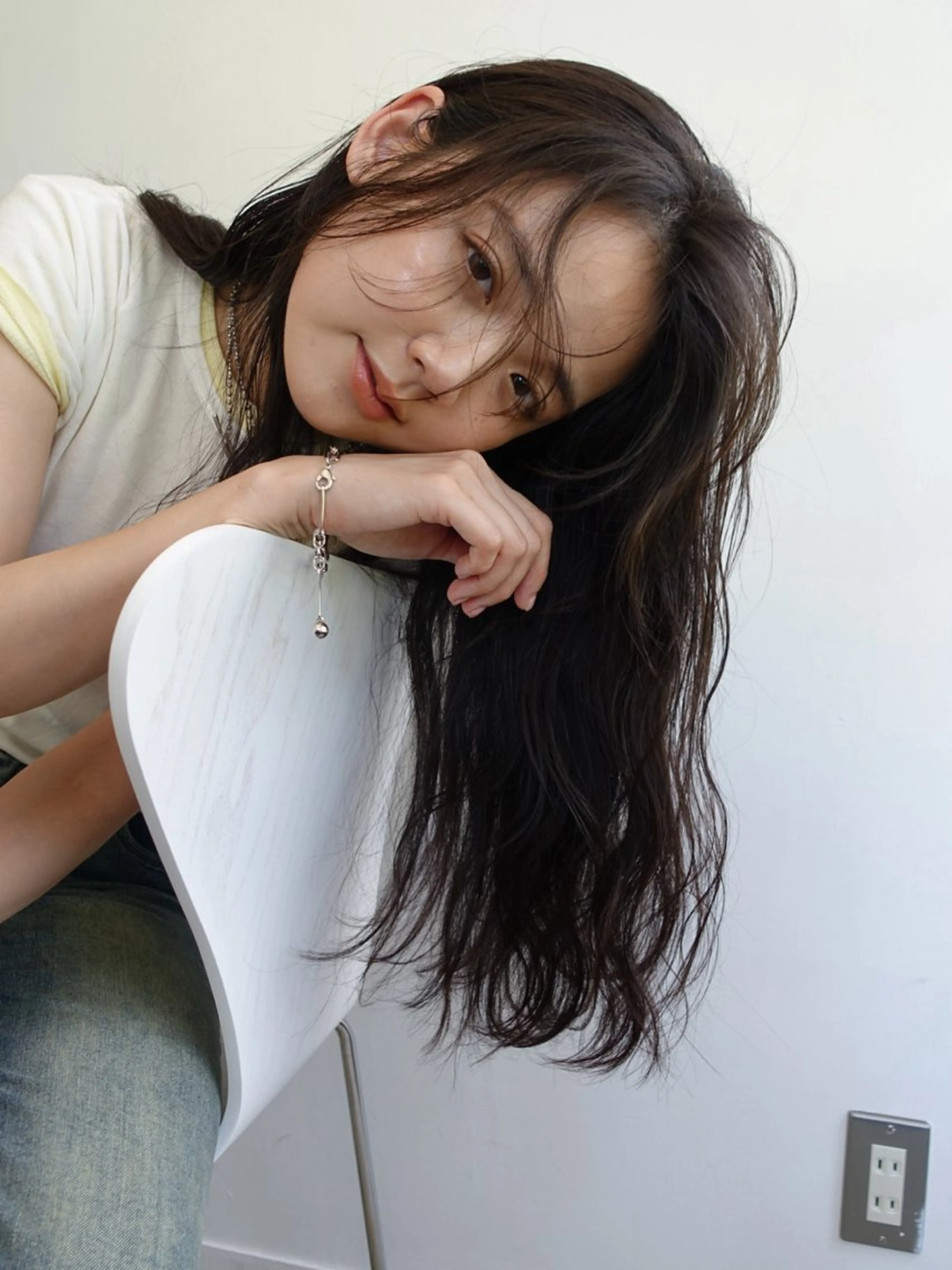 ロング 🤍LOREN エリコ🌈のヘアスタイル