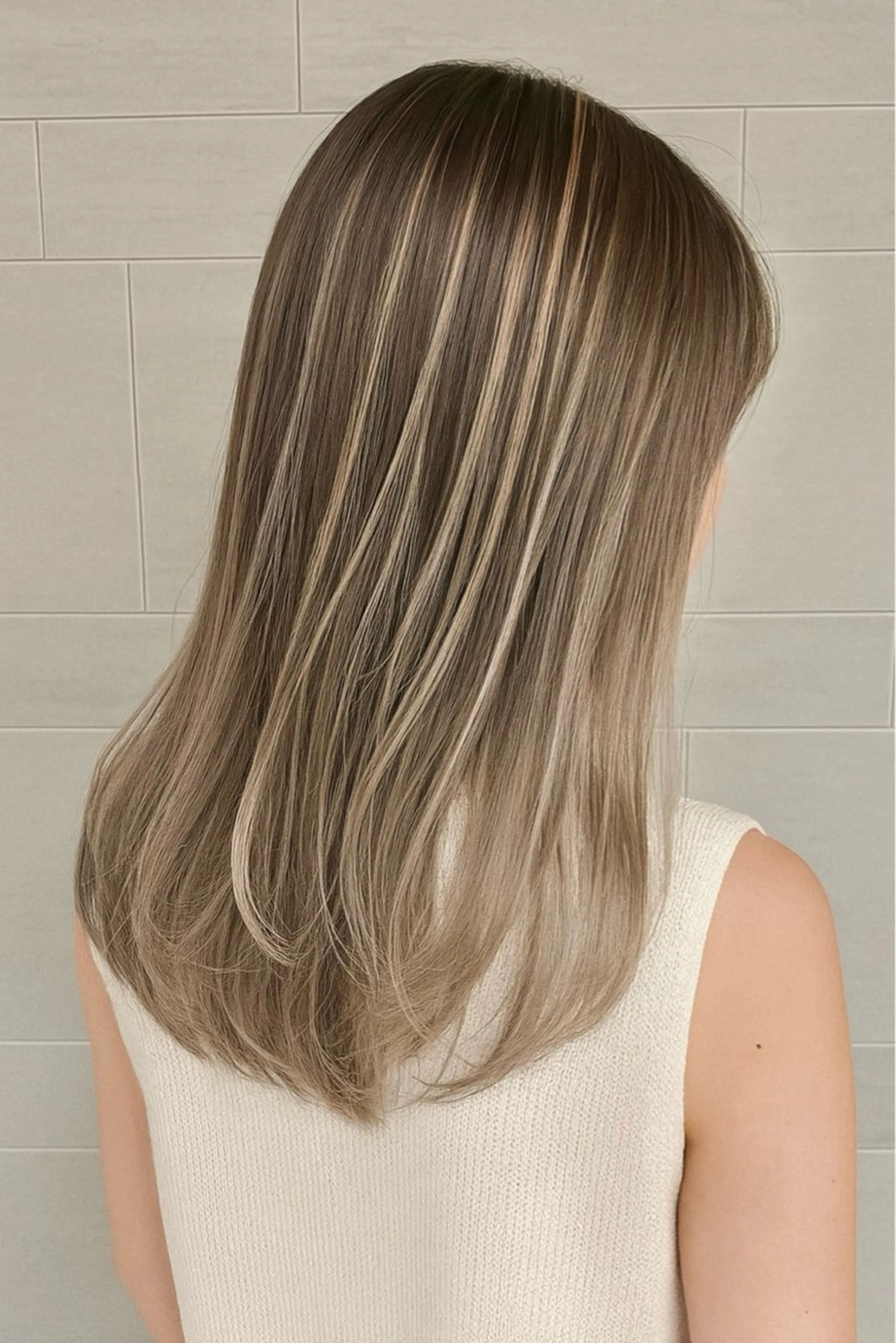 ロング カラー 透明感カラー グラデーションカラー ハイライトカラー ハイライト kimitohair所属・渡辺 昇太のヘアスタイル